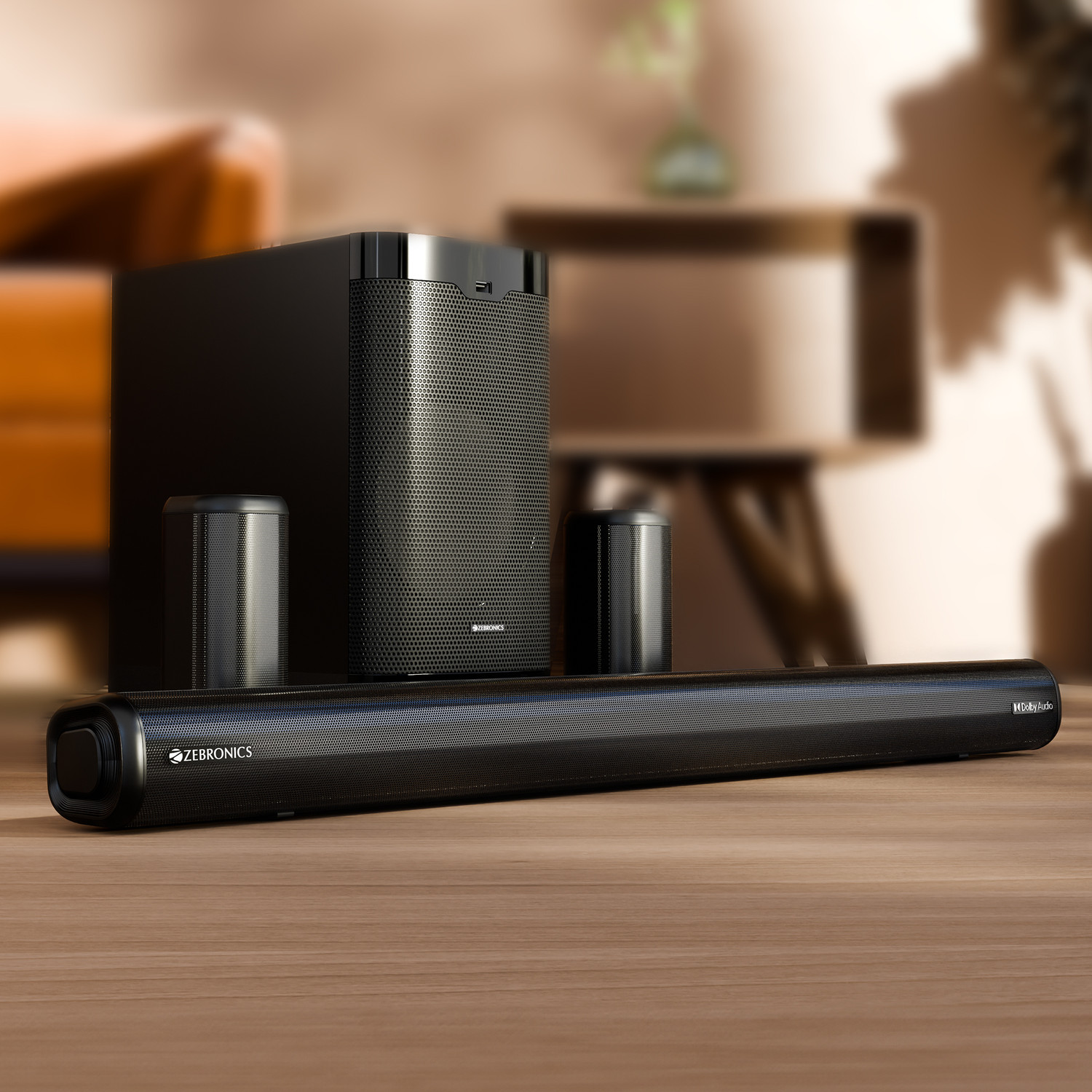Image of ZEBRONICS Juke Bar 9400 Pro Dolby 525 W Bluetooth Soundbar