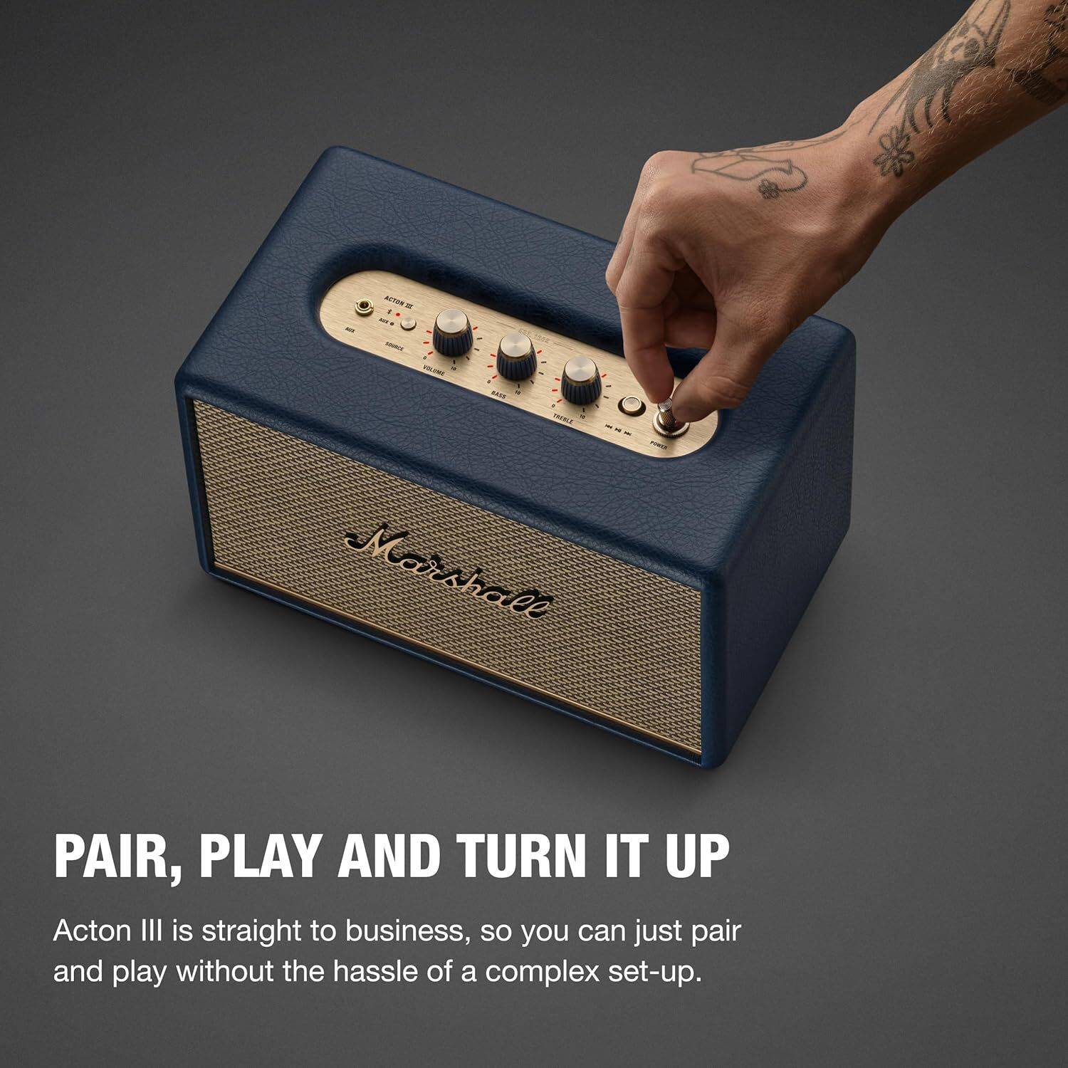 Buy Marshall Acton III Wired Connectivity Home& RCA or 3.5mm input