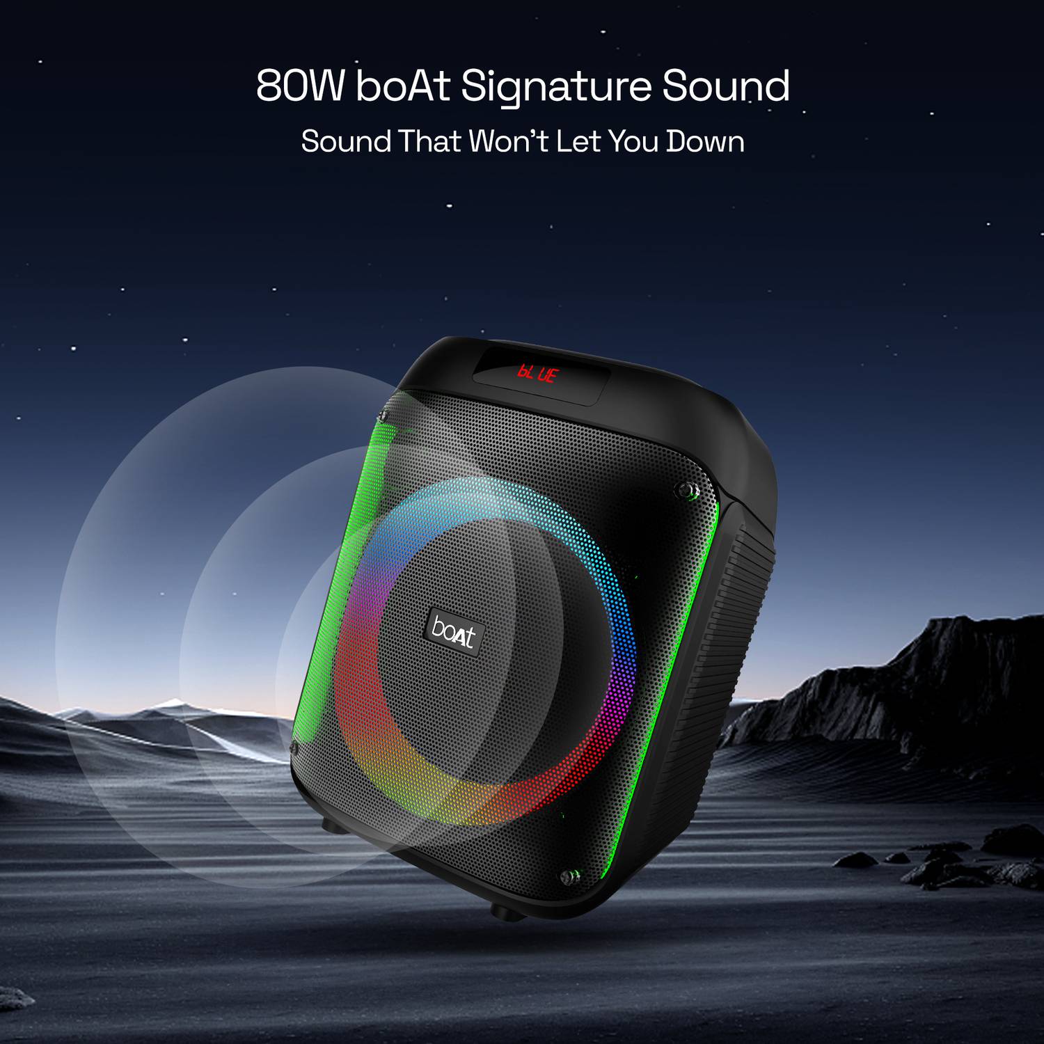 boAt Partypal 220 80W Party Speaker with Karaoke Mic - Image 3