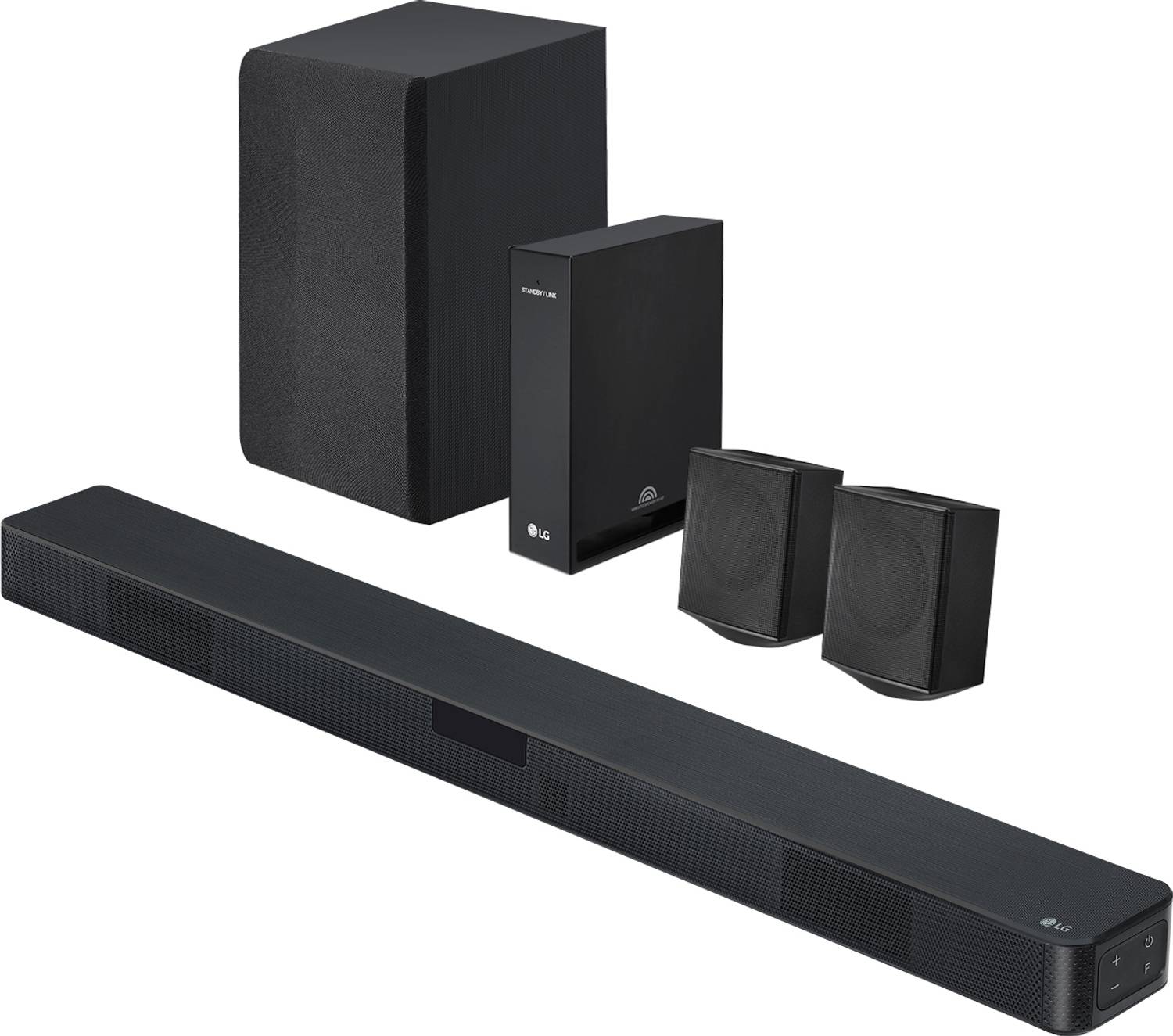 LG SNC4R , Wireless Subwoofer & Rear Speaker, WOW Interface,Rear