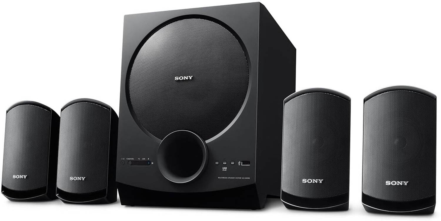 SONY D40M2 with Google, Alexa & Siri Assistant Smart Speaker (Bla