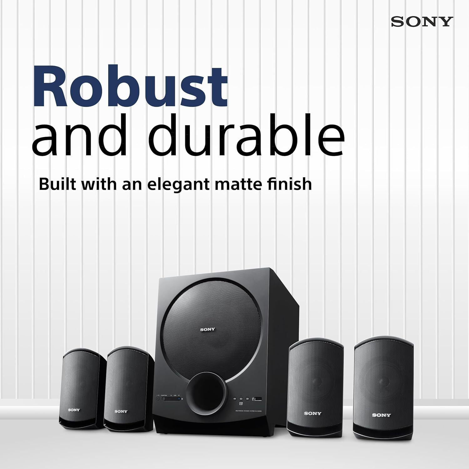 Image of SONY D40M2 with Google, Alexa & Siri Assistant Smart Speaker