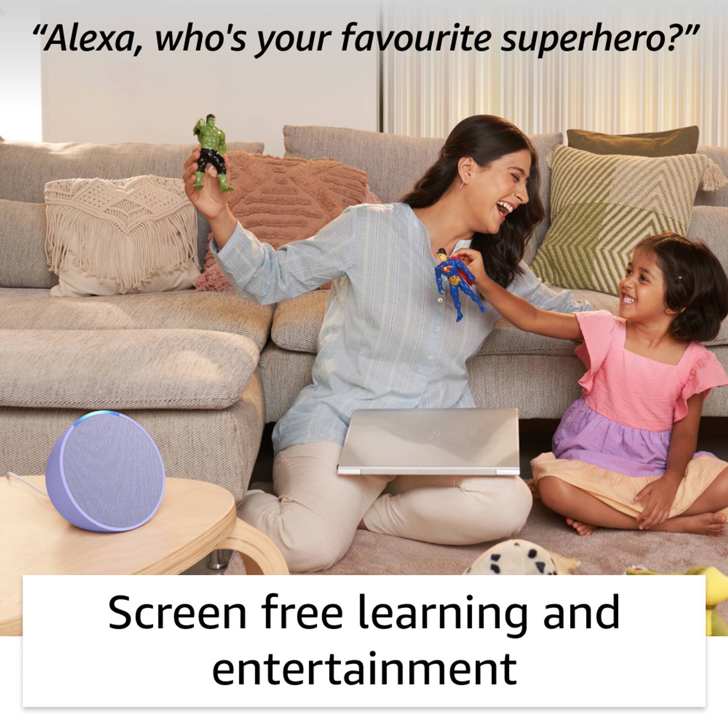 Alexa Echo Pop Bluetooth Smart Speaker - Image 3