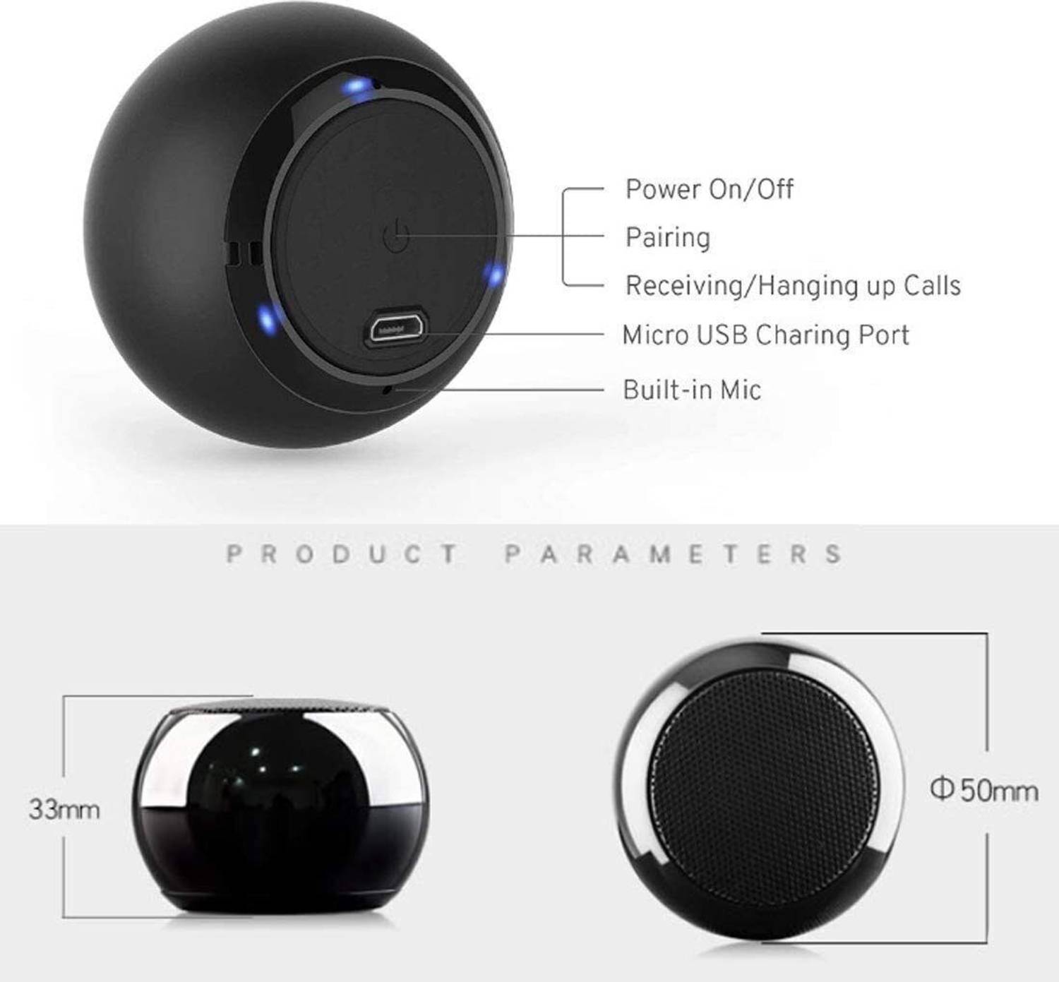 GLowcent MINI BOOST 3 5W Bluetooth Speaker - Image 2