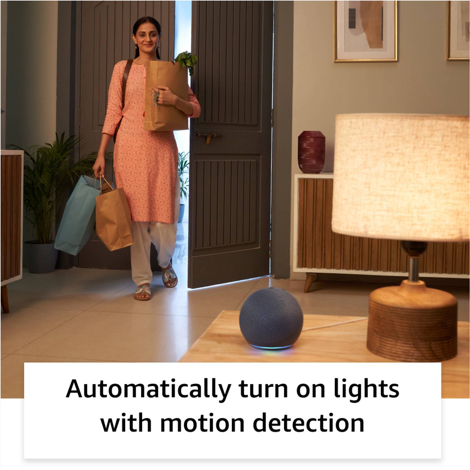 Alexa Echo Dot 5th Gen Blue - Image 4