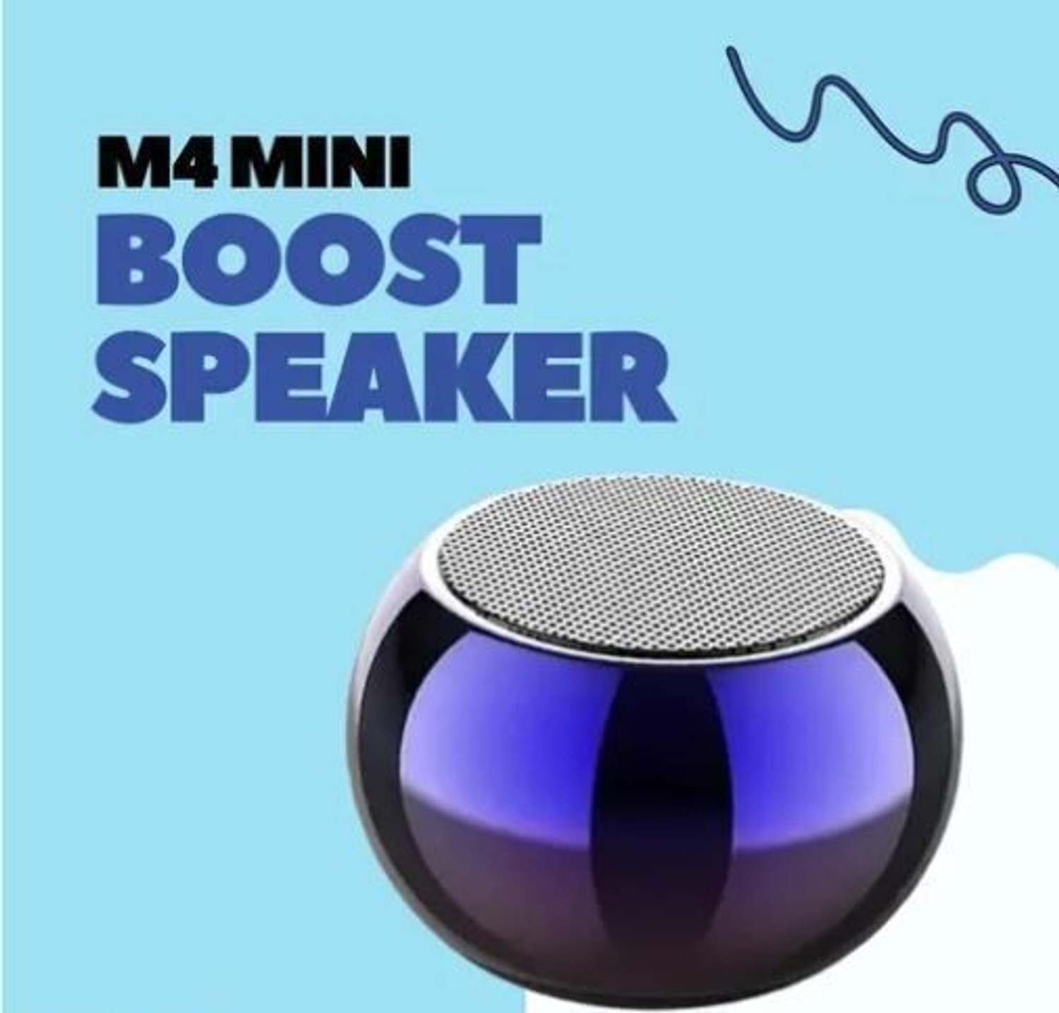 Image of RGV Mini M4 Bluetooth Speaker With HD Extra Bass with Google, Alexa & Siri Assistant Smart Speaker
