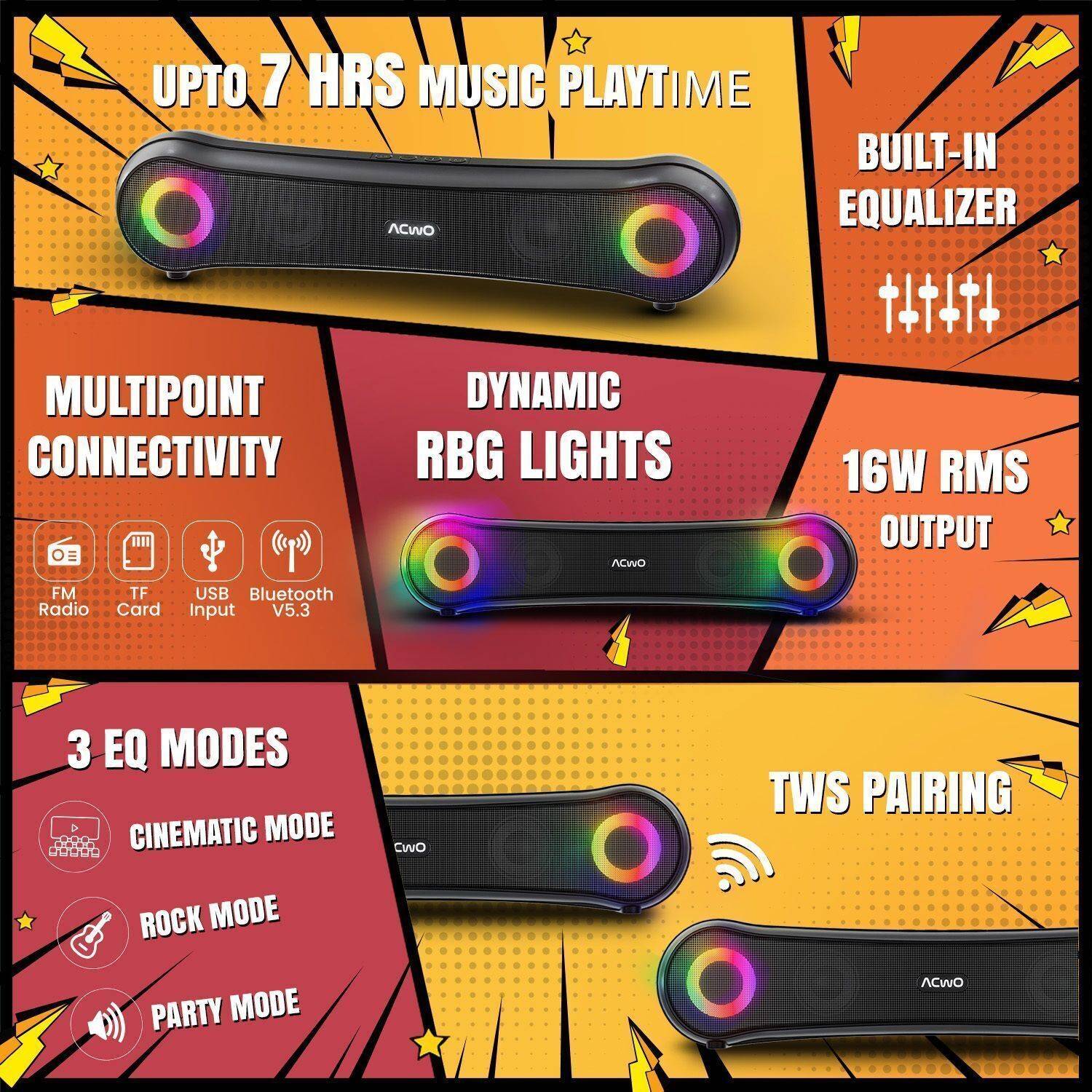 ACwO CARNIwAL Desi Bluetooth Speaker - Image 5