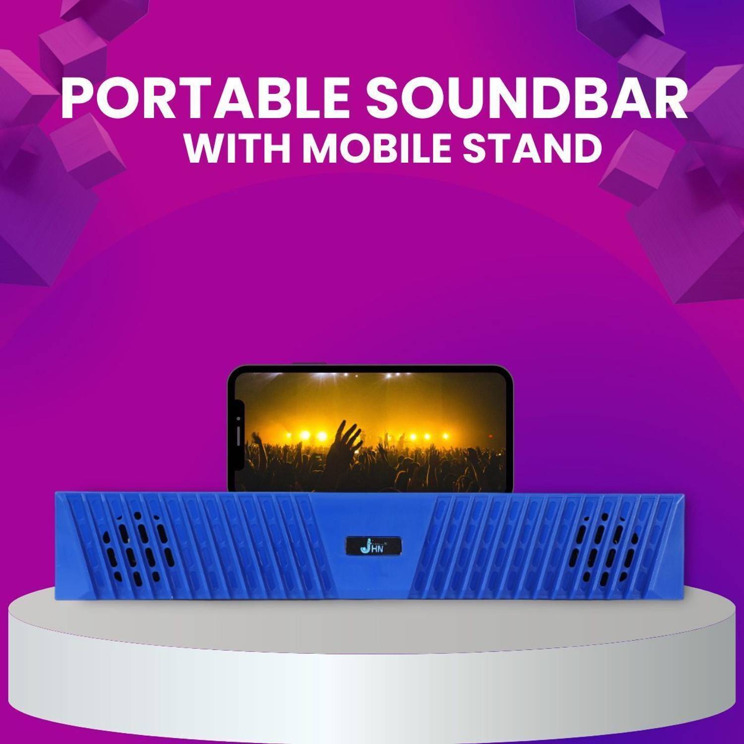 JHN PORTABLE HOME TV Dynamic Thunder Sound 2400mAh Battery 10 W Bluetooth Soundbar 10 W Bluetooth Soundbar