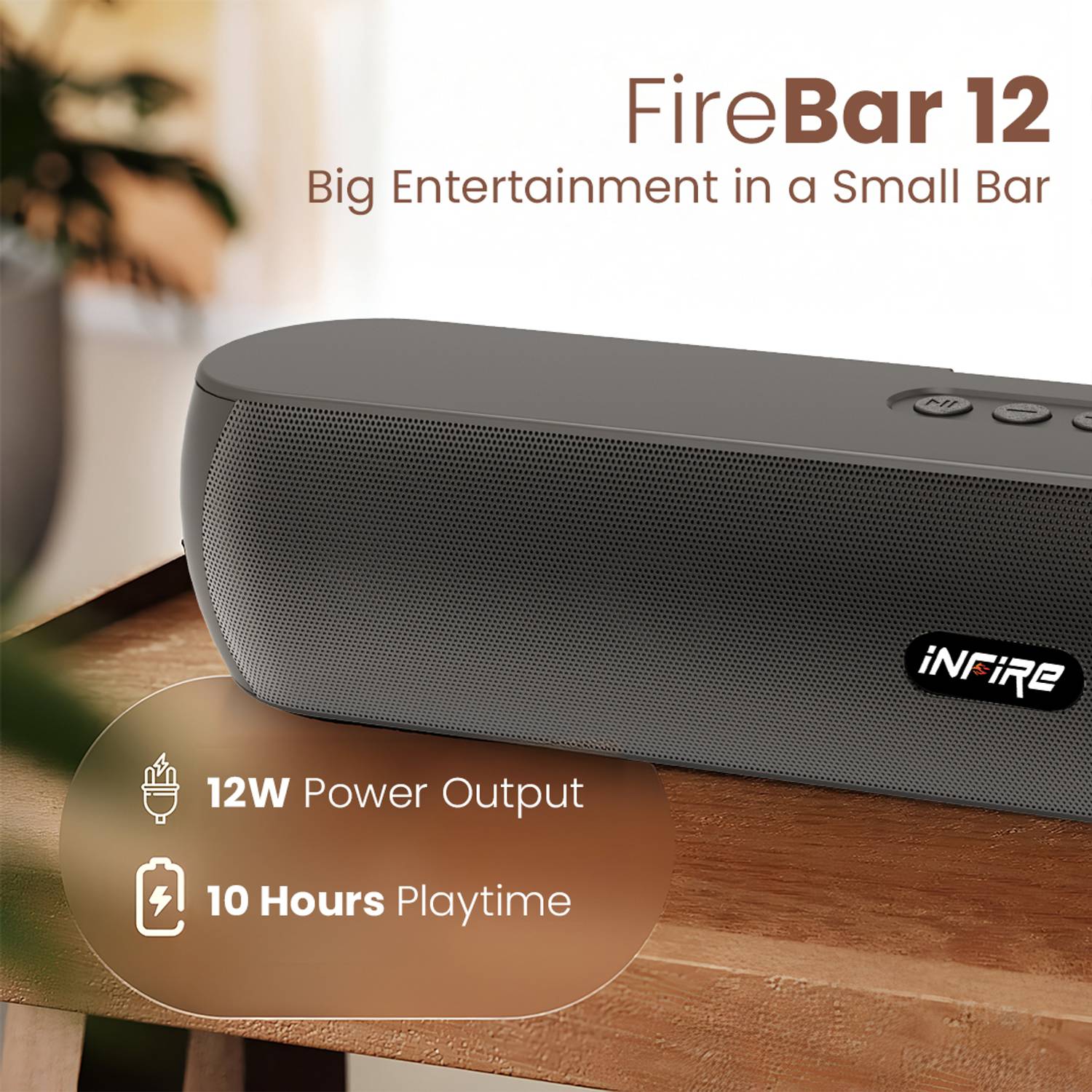 iNFiRe Firebar 12W Party Speaker - Image 3