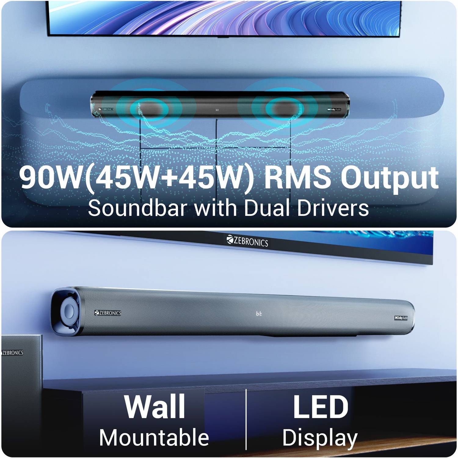 ZEBRONICS Juke Bar 6500 200W Bluetooth Soundbar - Image 5