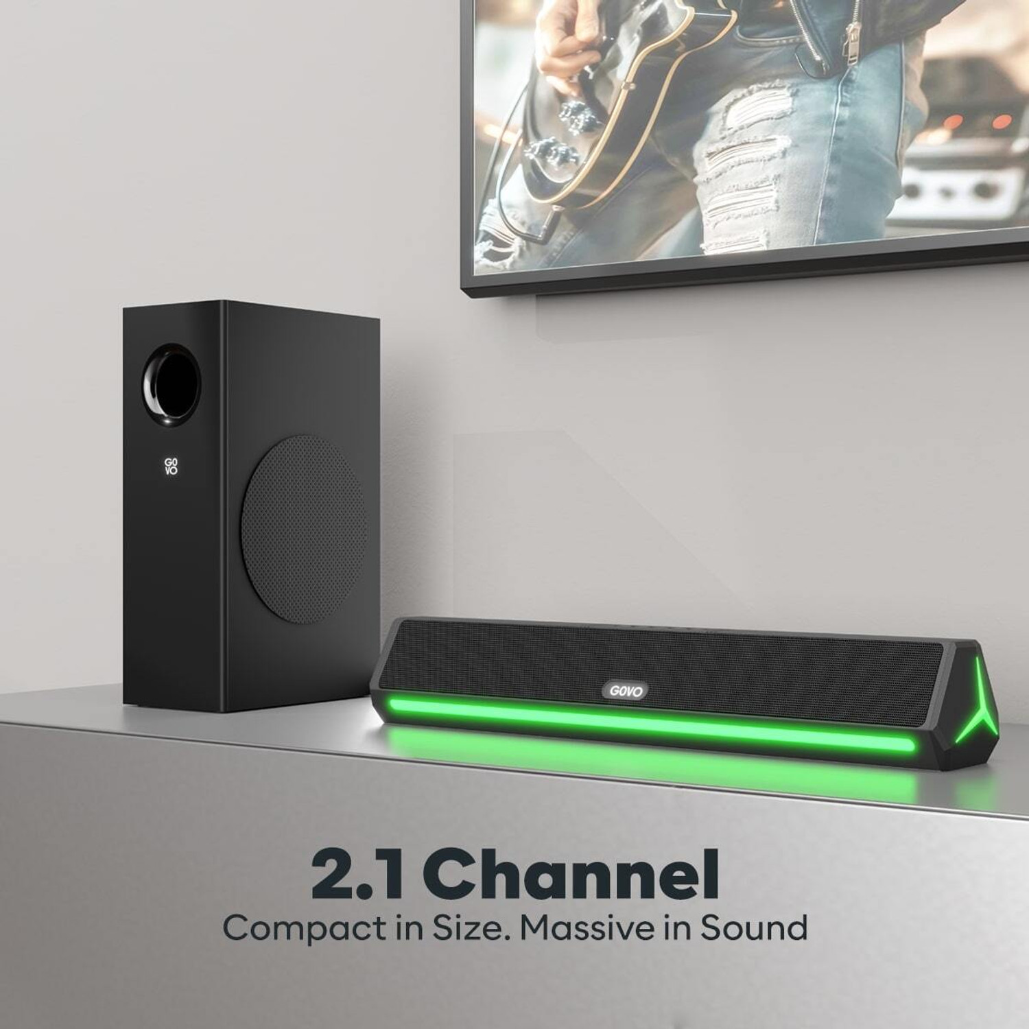 Image of GOVO Gosurround 600 90 W Bluetooth Soundbar