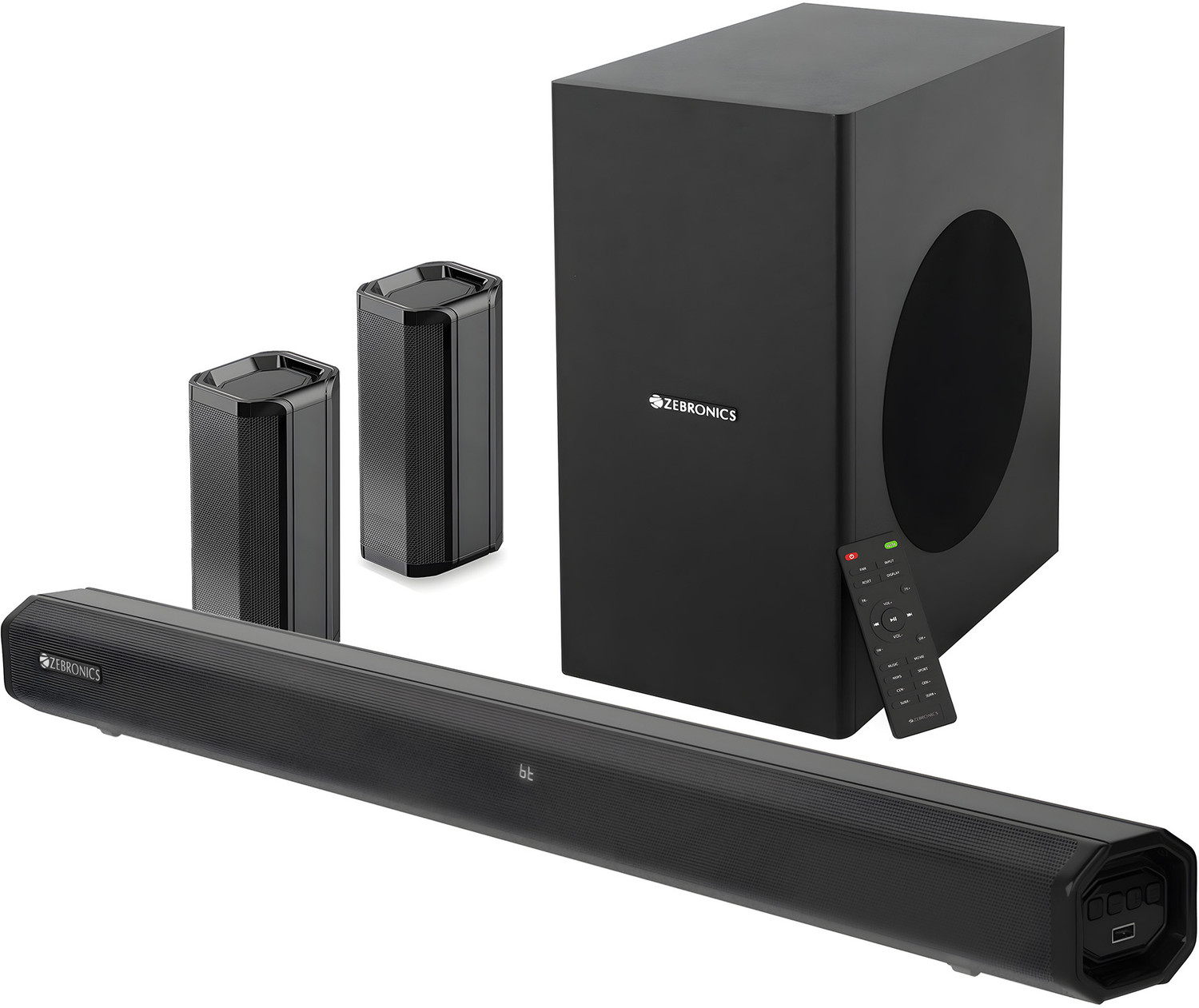 Image of ZEBRONICS JUKE BAR 800 300 W Bluetooth Soundbar