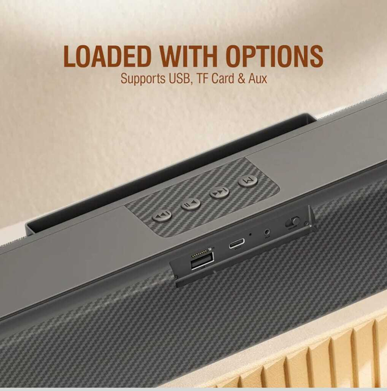 Image of MRP CREATIONS SBR-01 20 W Bluetooth Soundbar