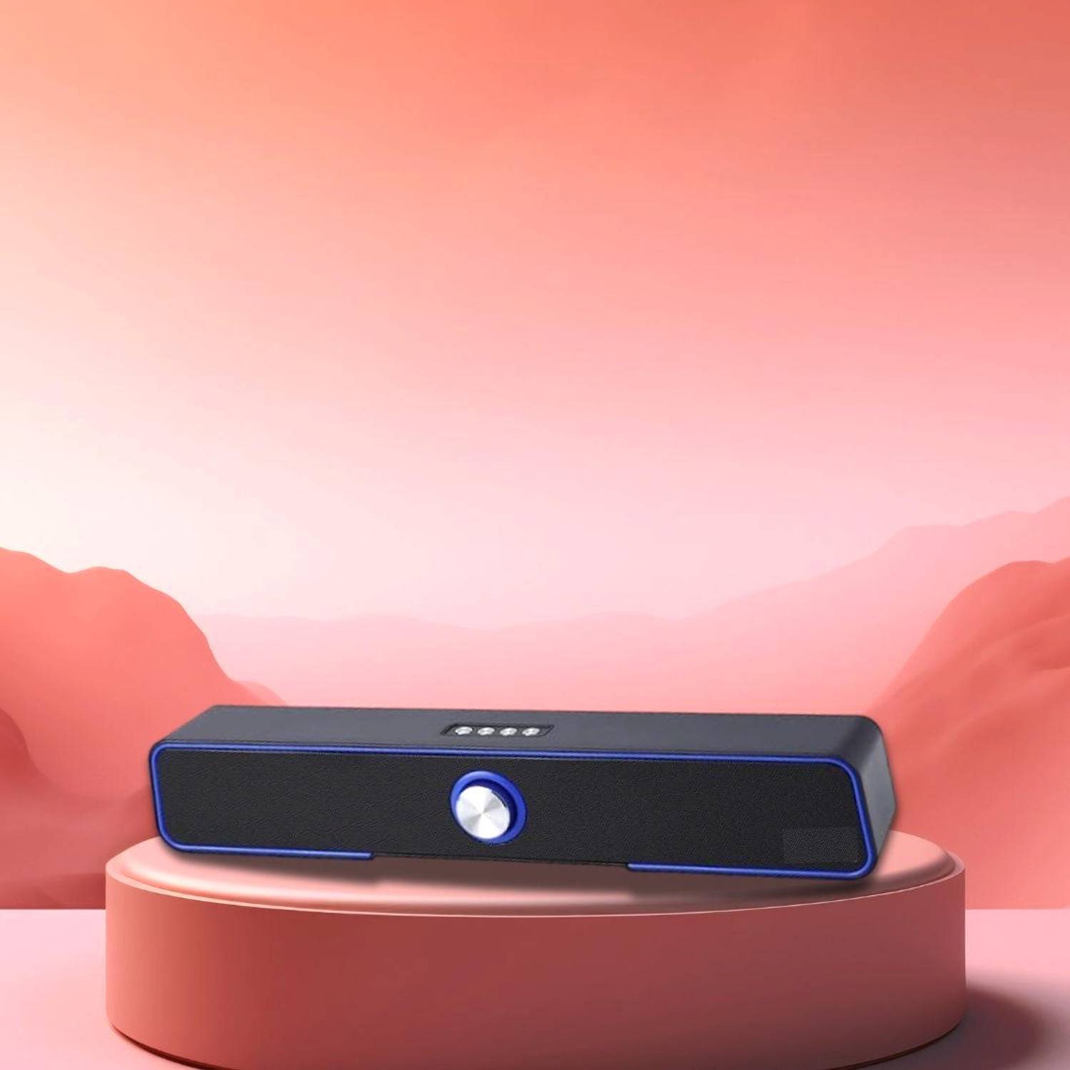 YAROH DJ Box 20W Speaker 2400mAh battery & FM Radio sound box Bluetooth speakerSV257 20 W Bluetooth Soundbar