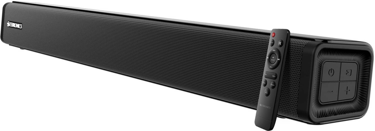 ZEBRONICS Zeb-Juke Bar 2500 60 W Bluetooth Soundbar (Black, 2.0 C