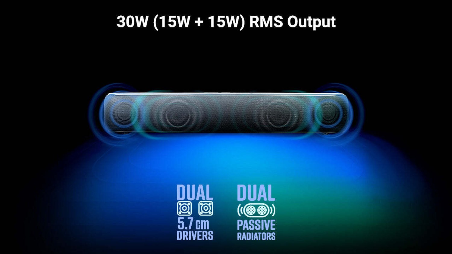 Image of ZEBRONICS zeb vita bar 201 30 W Bluetooth Soundbar