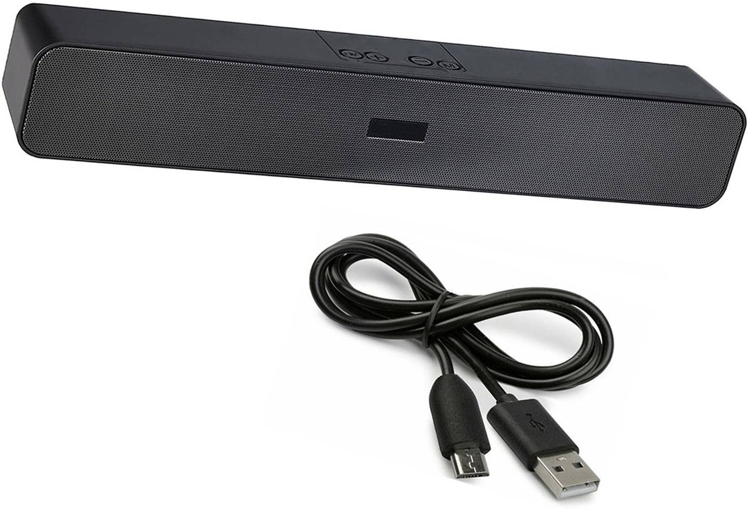 ZWOLLEX Bluetooth Soundbar for TV with Bluetooth/SD Card/Aux, Mini High Sound 10 W Bluetooth Soundbar