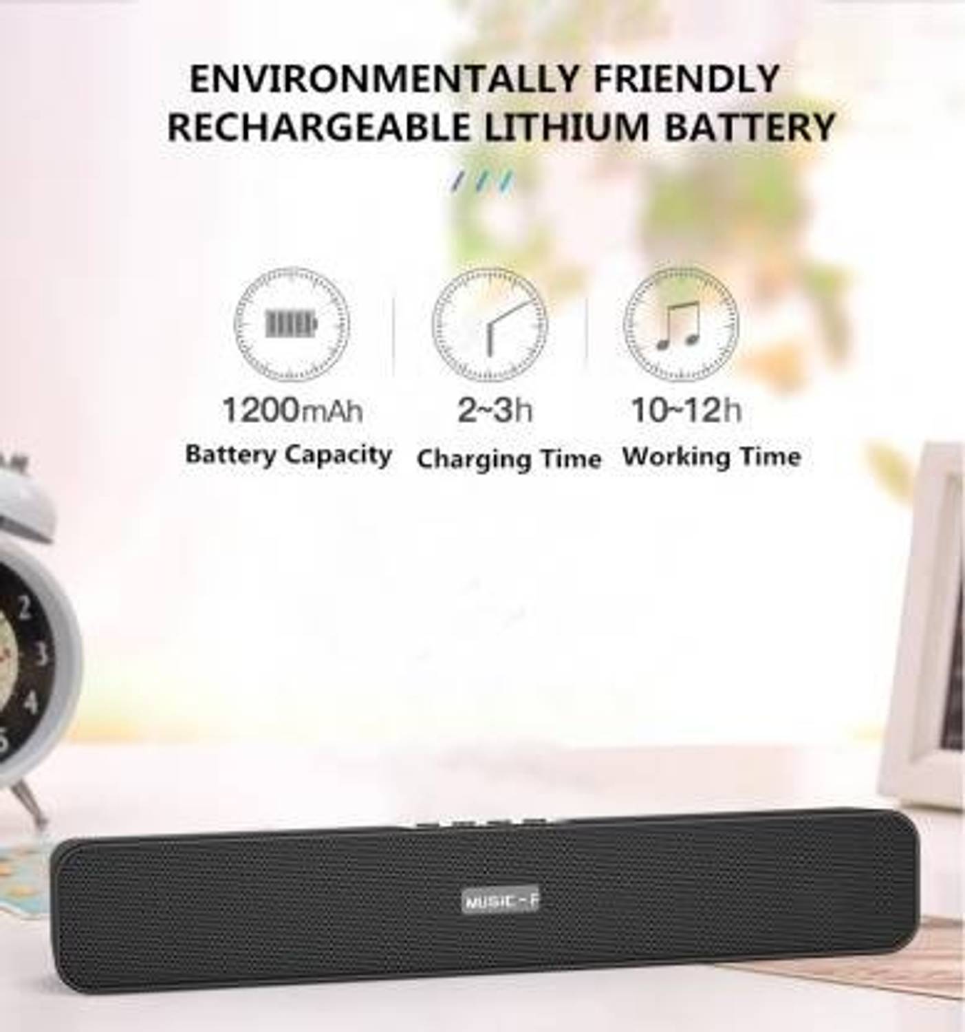 Soroo Future SR-588 10W Bluetooth Soundbar - Image 4