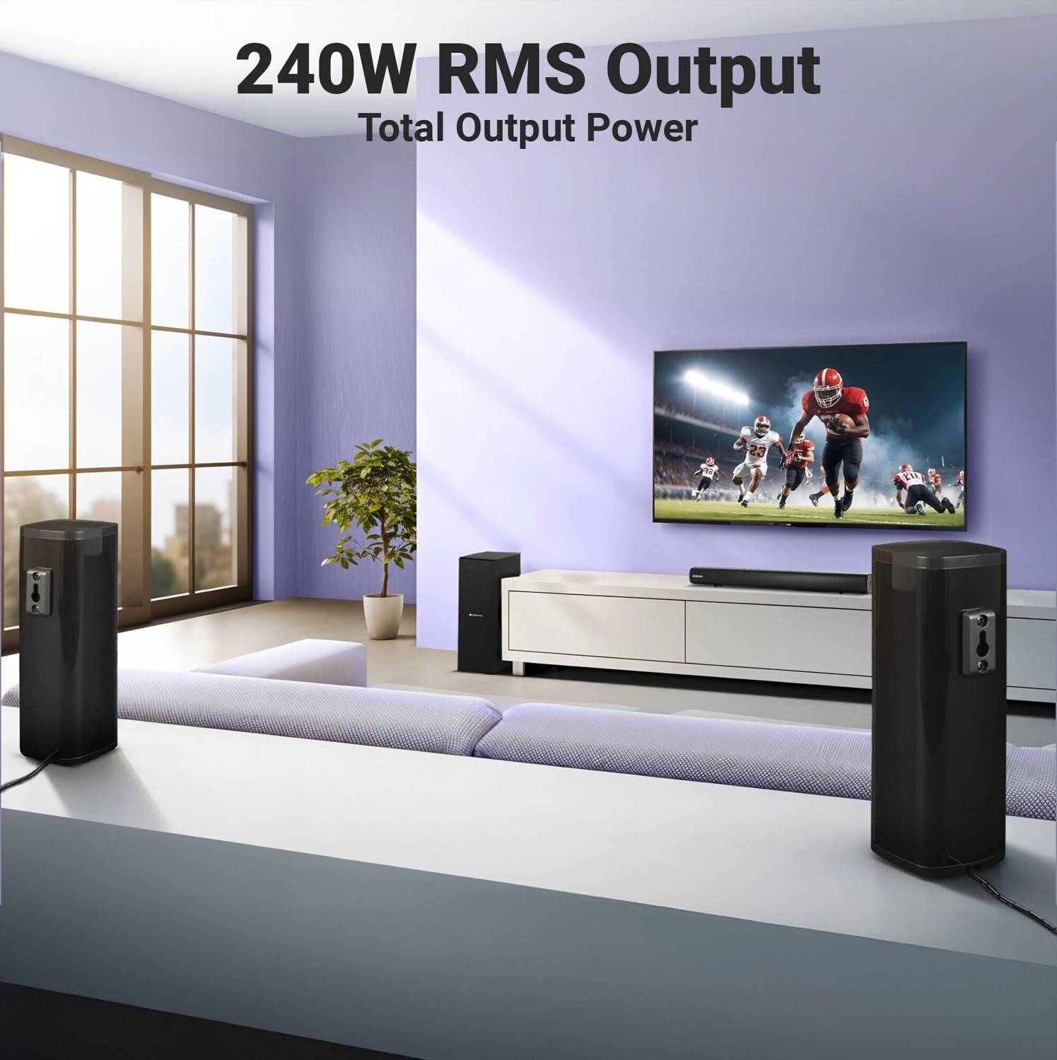 Buy ZEBRONICS ZEB-SBSPK C15 - (Zeb-Juke bar 7451 Pro 5.1) 240 W