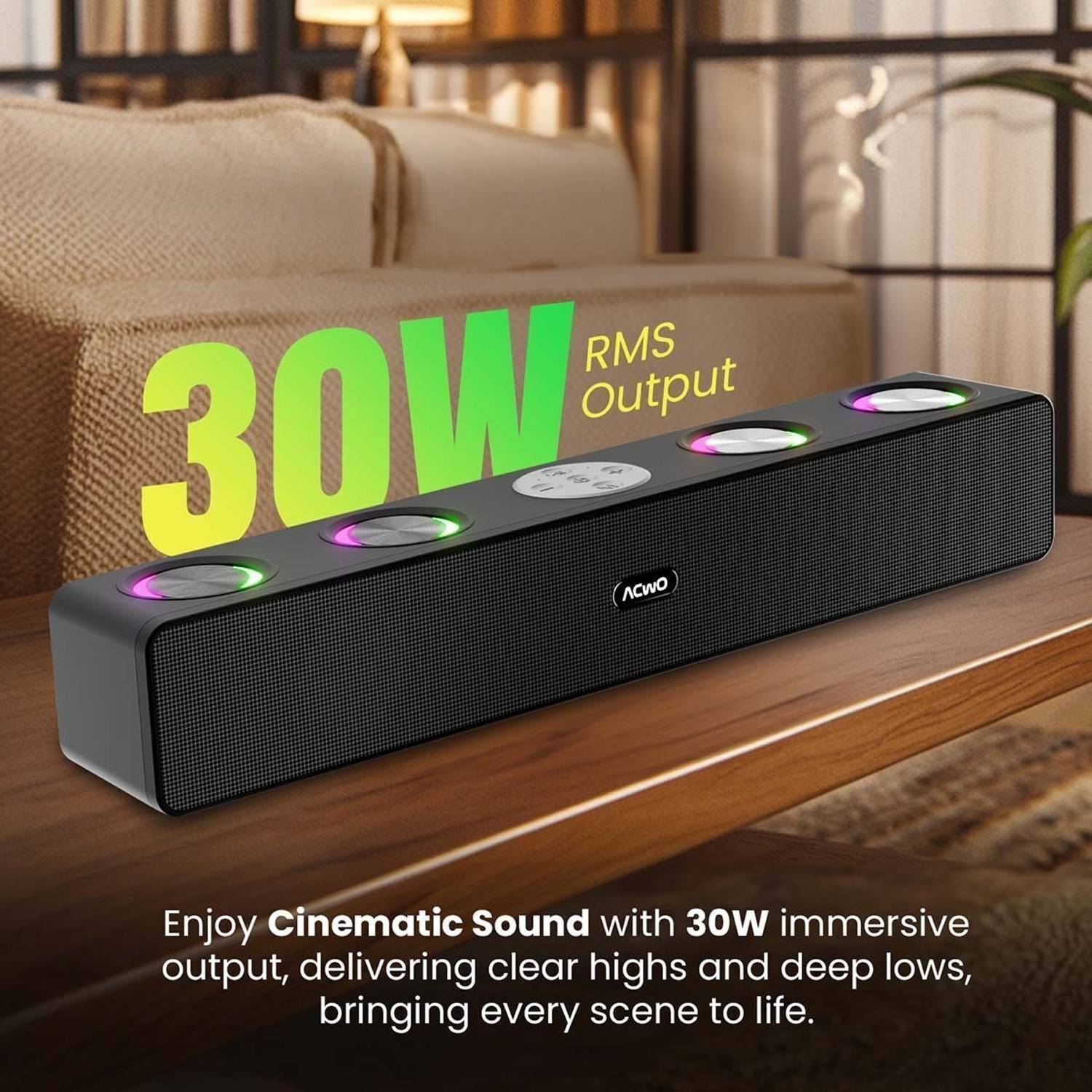 ACwO CARNIwAL 515 30W Bluetooth Speaker - Image 3