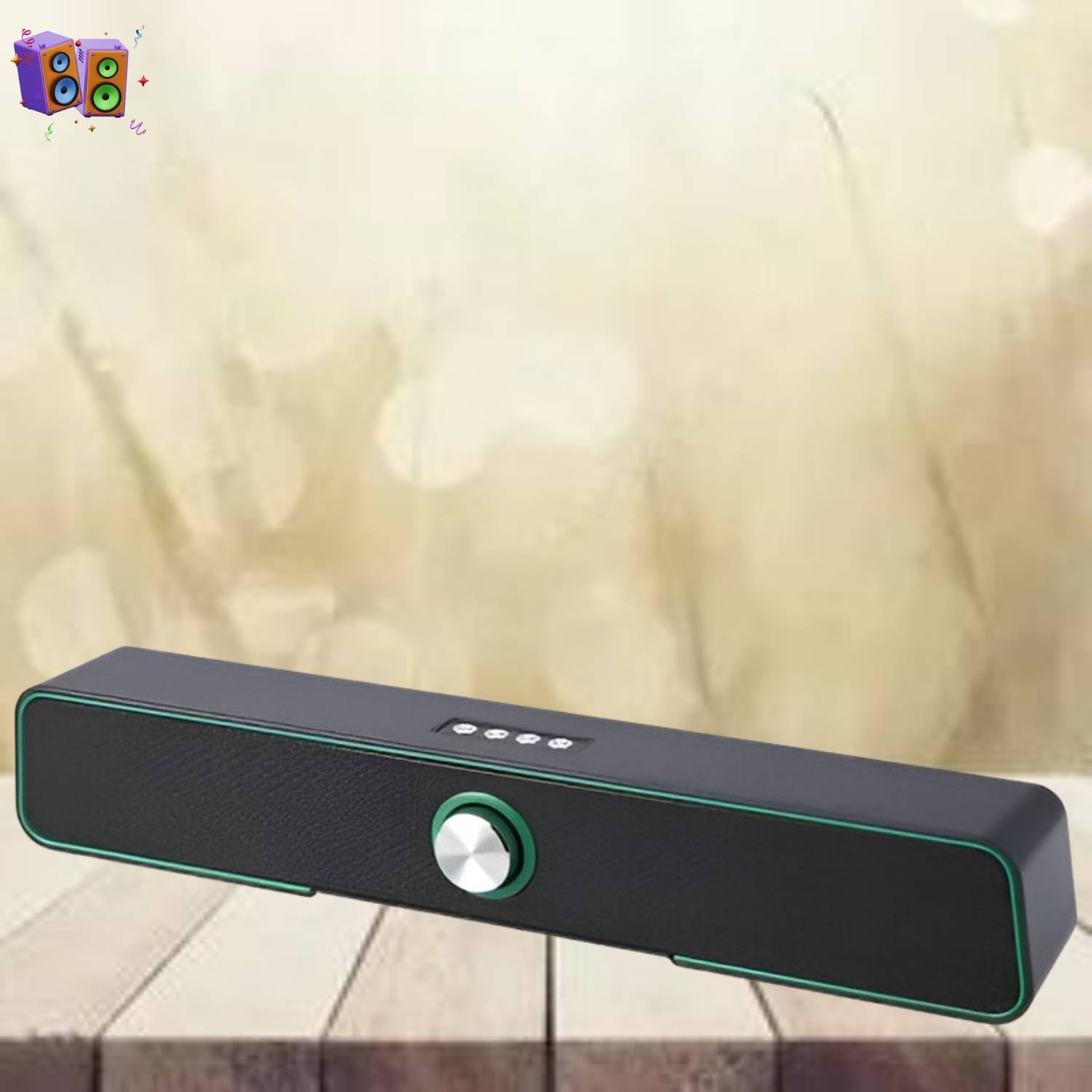 YAROH M425 (PORTABLE HOME THEATER SOUNDBAR) Compatibility TV With HD Sound QualityQ357 20 W Bluetooth Soundbar