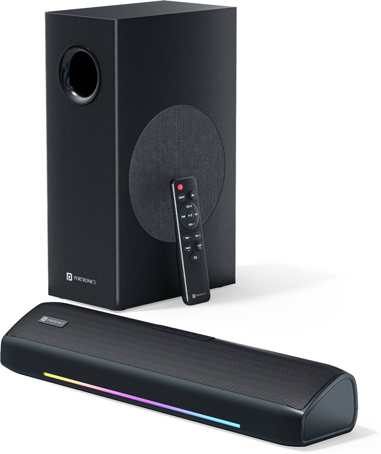 Portronics 100W Zuno Compact Bluetooth Soundbar