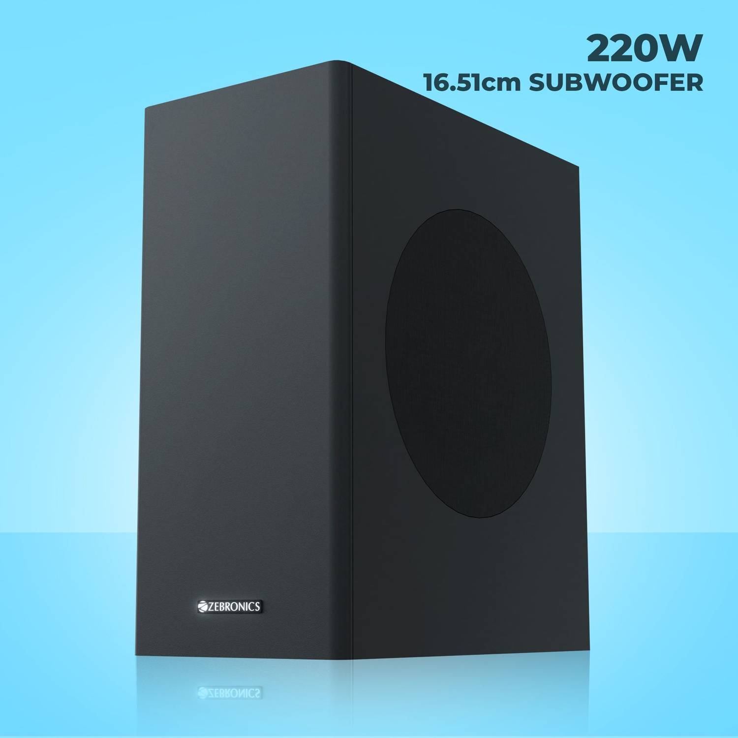 ZEBRONICS ZEB-Juke bar 9530WS Pro Dolby 5.1 550W Bluetooth Soundbar - Image 3