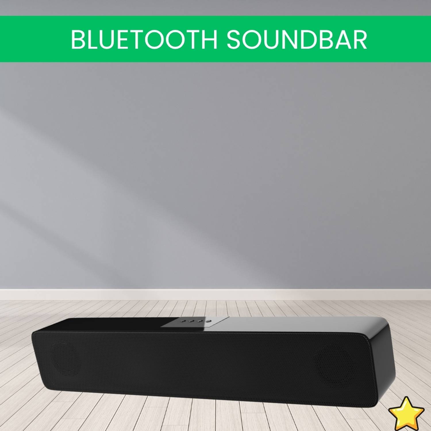 GUGGU Rockbar (PORTABLE HOME THEATER SOUNDBAR) Dynamic Thunder Sound With Hi BassIZ79 20 W Bluetooth Soundbar