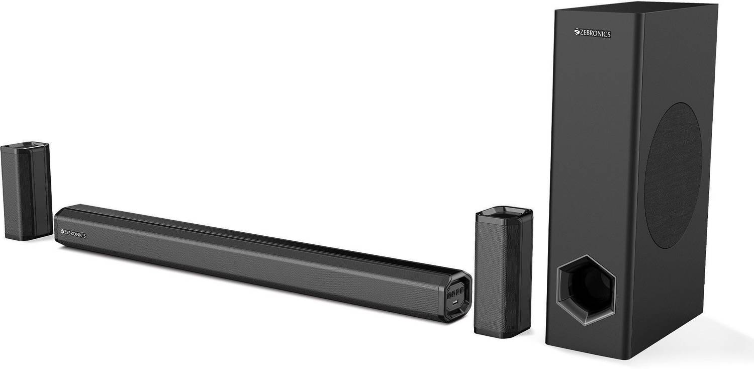 ZEBRONICS Zeb-Juke Bar 7400 Pro 5.1 180 W Bluetooth Soundbar (Bla
