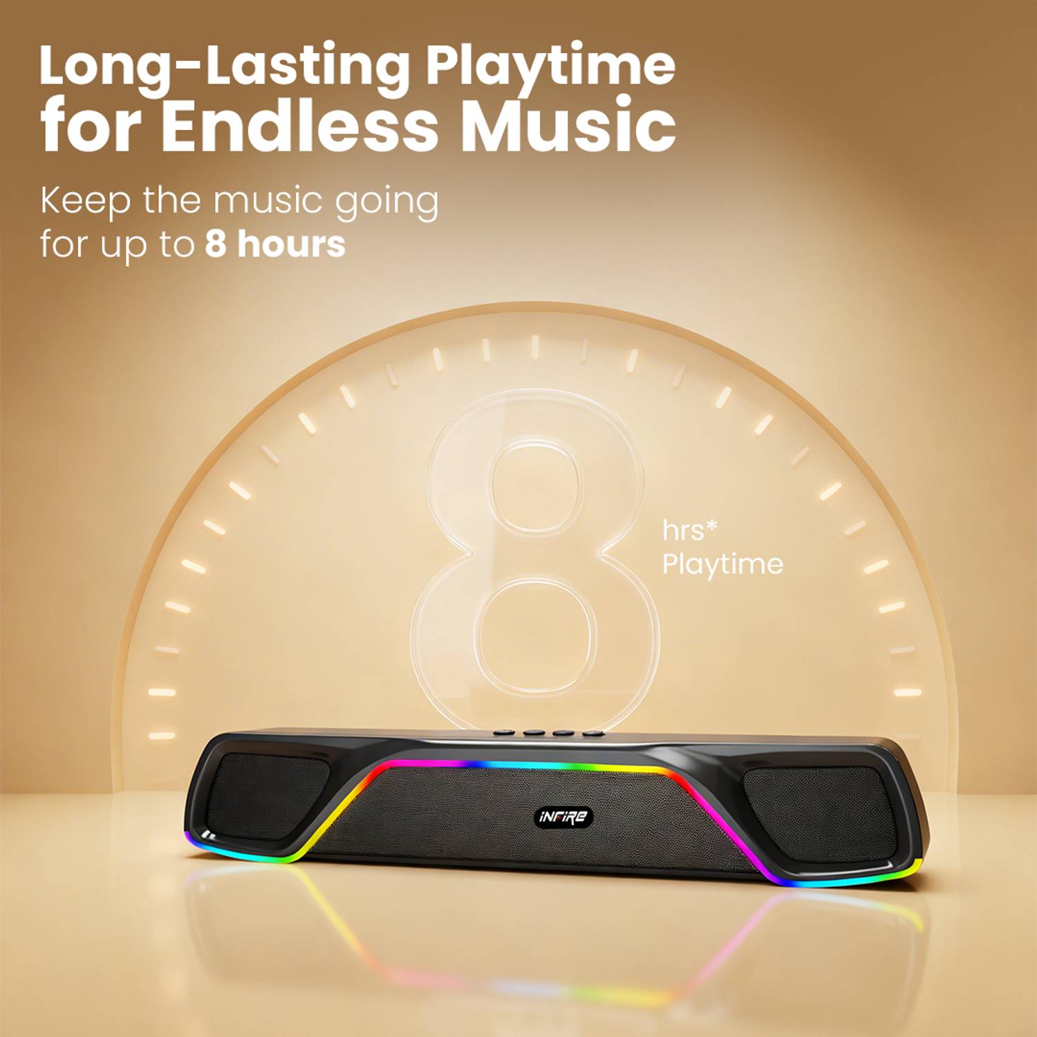 iNFiRe FireBar 24 24W Bluetooth RGB Soundbar - Image 3