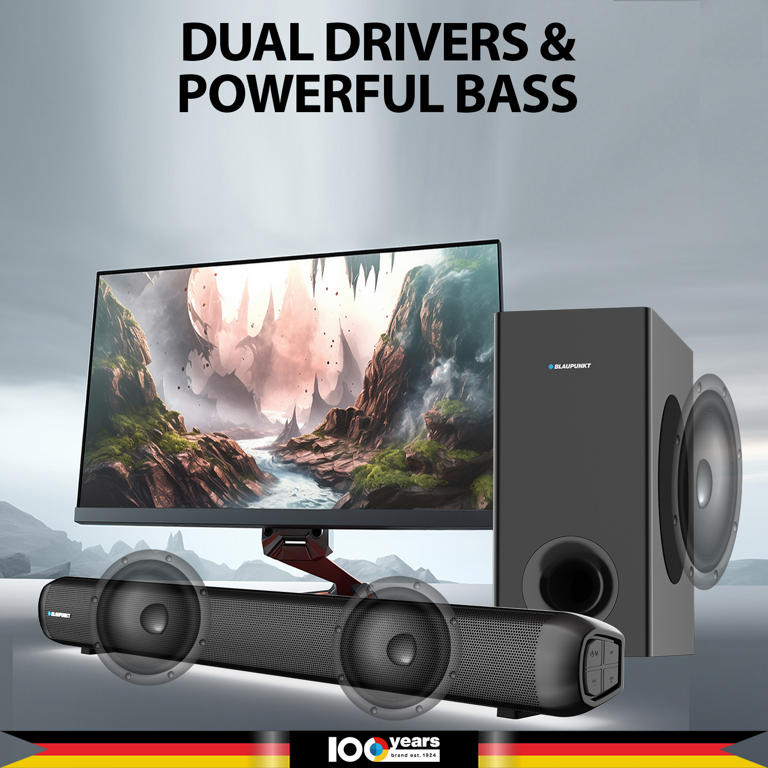 Image of Blaupunkt SBW100 PRO+ 100 W Bluetooth Soundbar