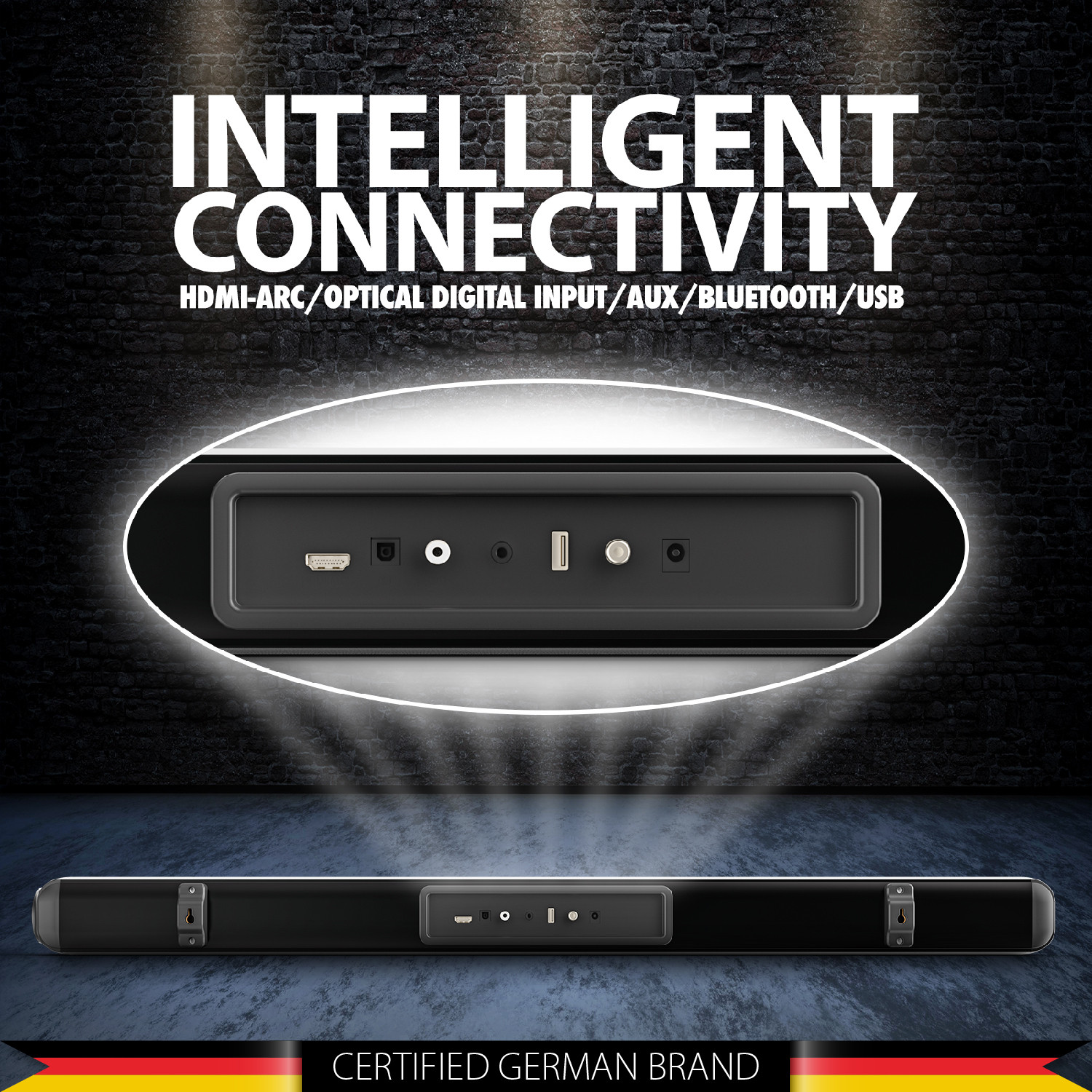 Image of Blaupunkt SBW09 DOLBY AUDIO 220 W Bluetooth Soundbar