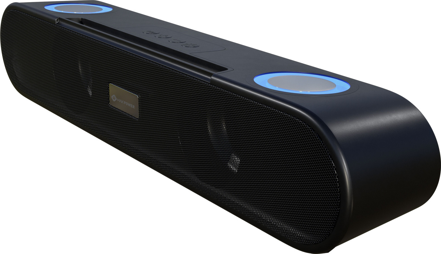 Image of MAK POWER SP-355 Wireless BT Speaker, Portable Design, Multi-Connectivity, Loud Volume 10 W Bluetooth Soundbar