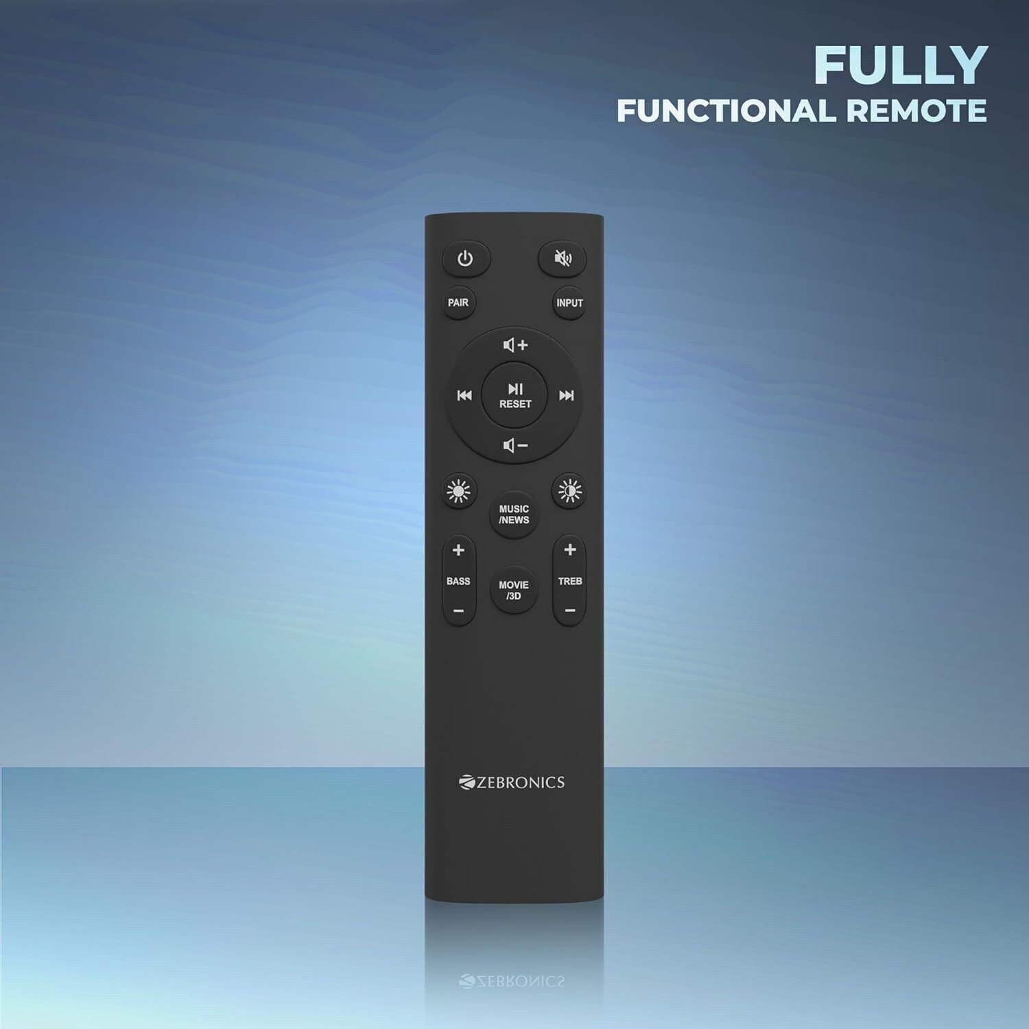 Image of ZEBRONICS Juke Bar 6100 DWS PRO with Multi Connectivity HDMI (ARC),USB,LED Display 340 W Bluetooth Soundbar