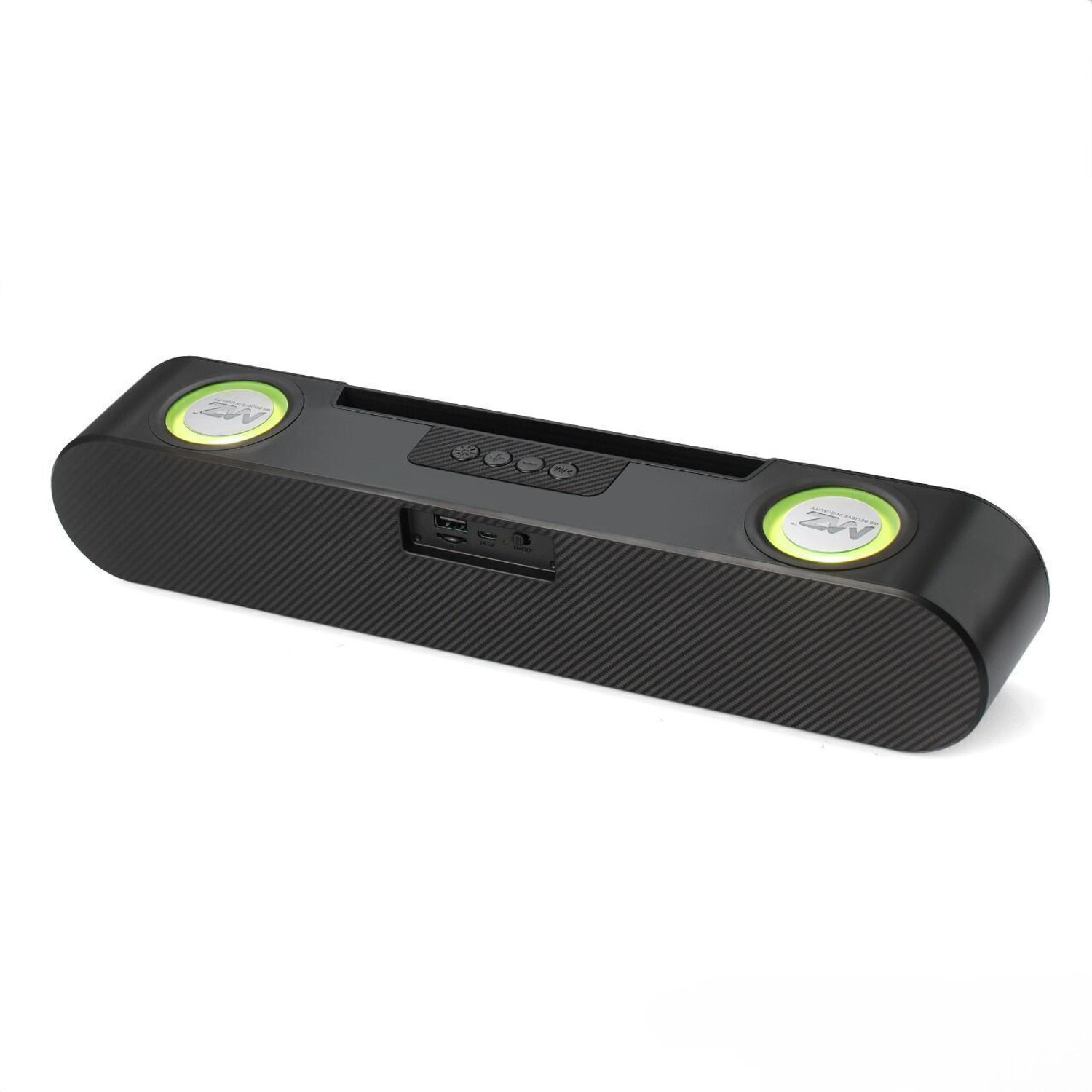 Image of MZ M25VP (PORTABLE HOME TV SOUNDBAR) Dynamic Thunder Sound 2400mAh Battery 10 W Bluetooth Soundbar