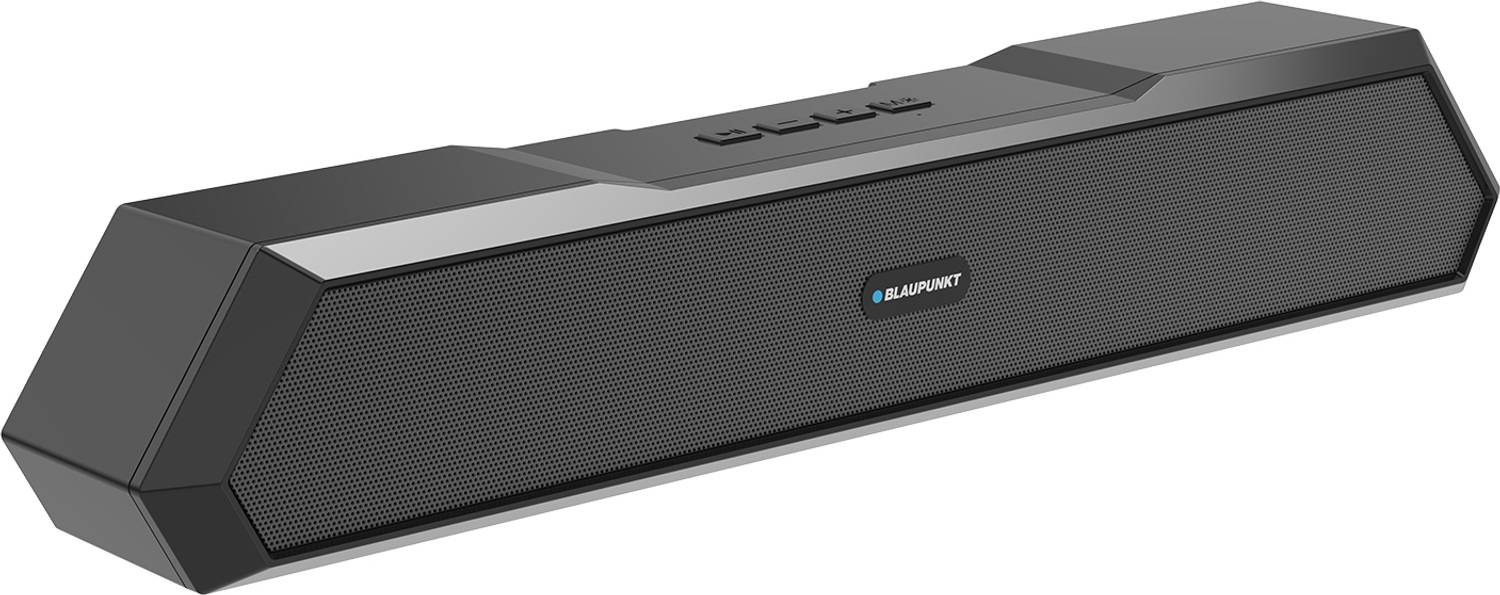 Blaupunkt SBA15 Gaming 16W Bluetooth Soundbar with 1200 mAh Battery I Gaming RGB Lights 16 W Bluetooth Soundbar(Black, 2.0 Channel)