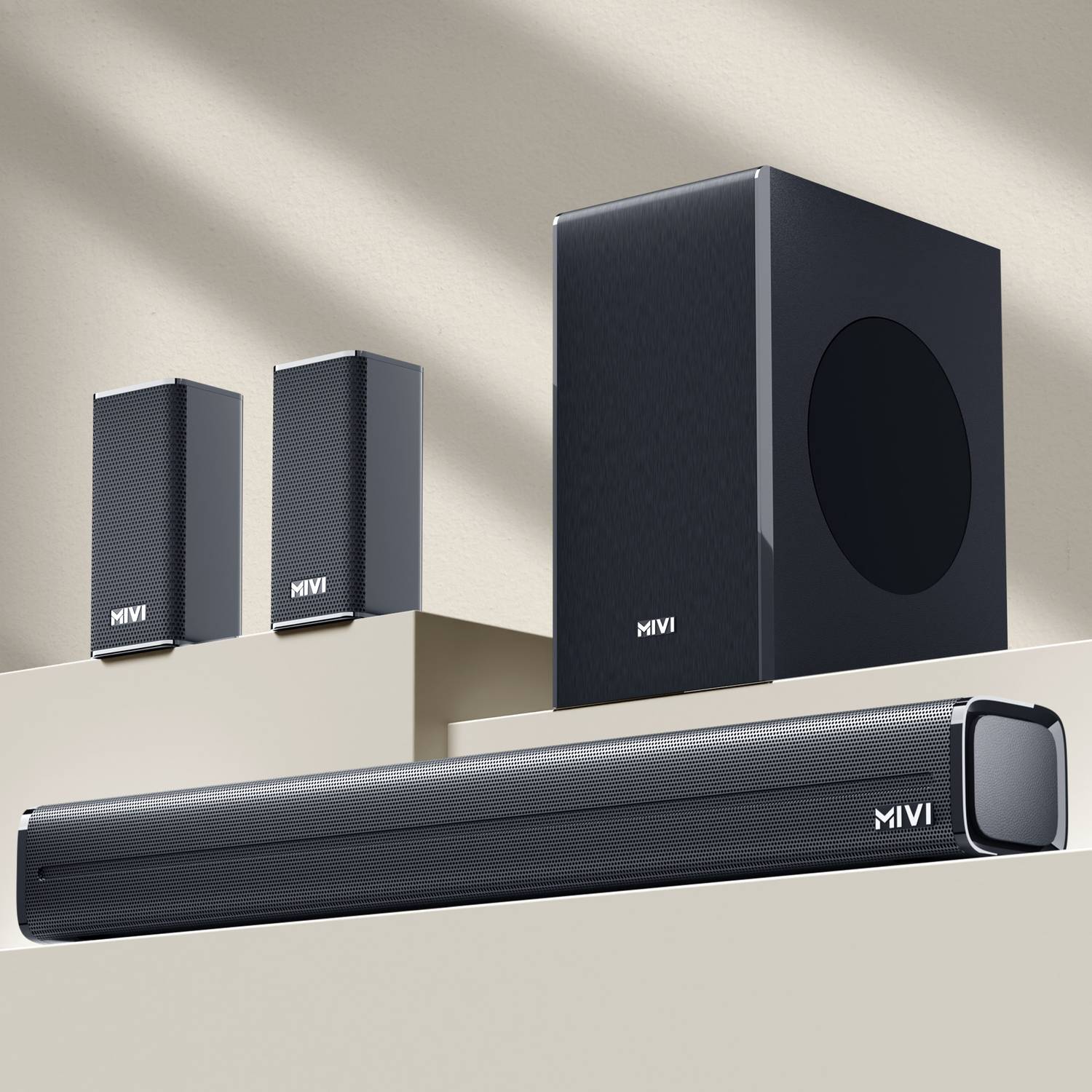 Mivi Fort H350 350W 5.1 Channel Bluetooth Soundbar