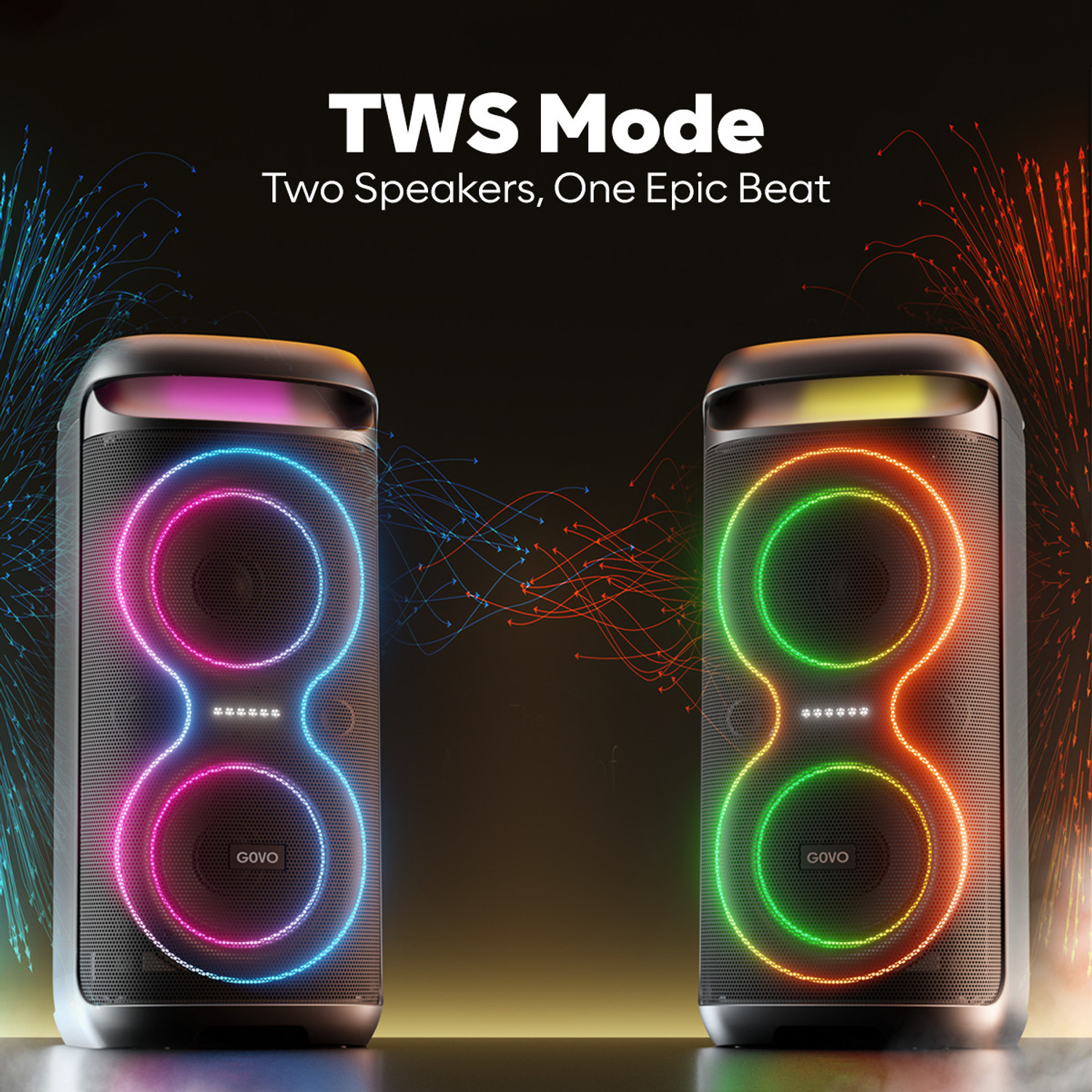 Image of GOVO Goloud 660 120 W Bluetooth Party Speaker
