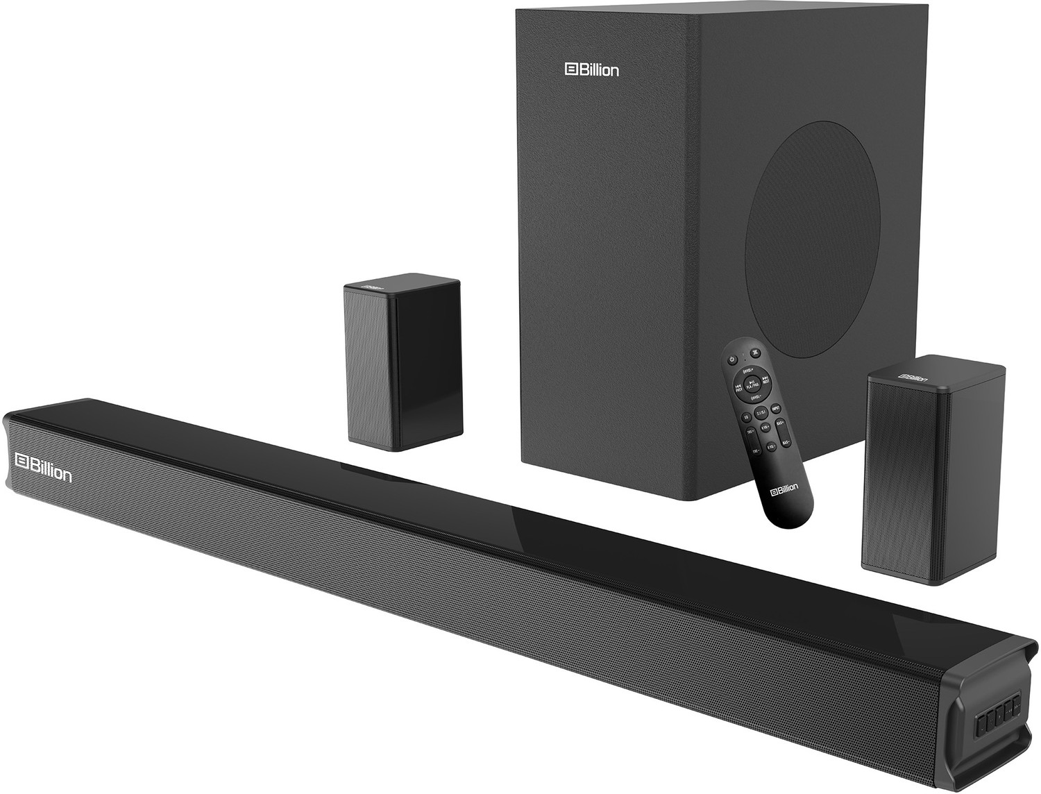 Image of Billion Thunder 700 Watts Dolby Audio, 5.1 CH, Immersive cinematic experience, EQ Modes 700 W Bluetooth Soundbar