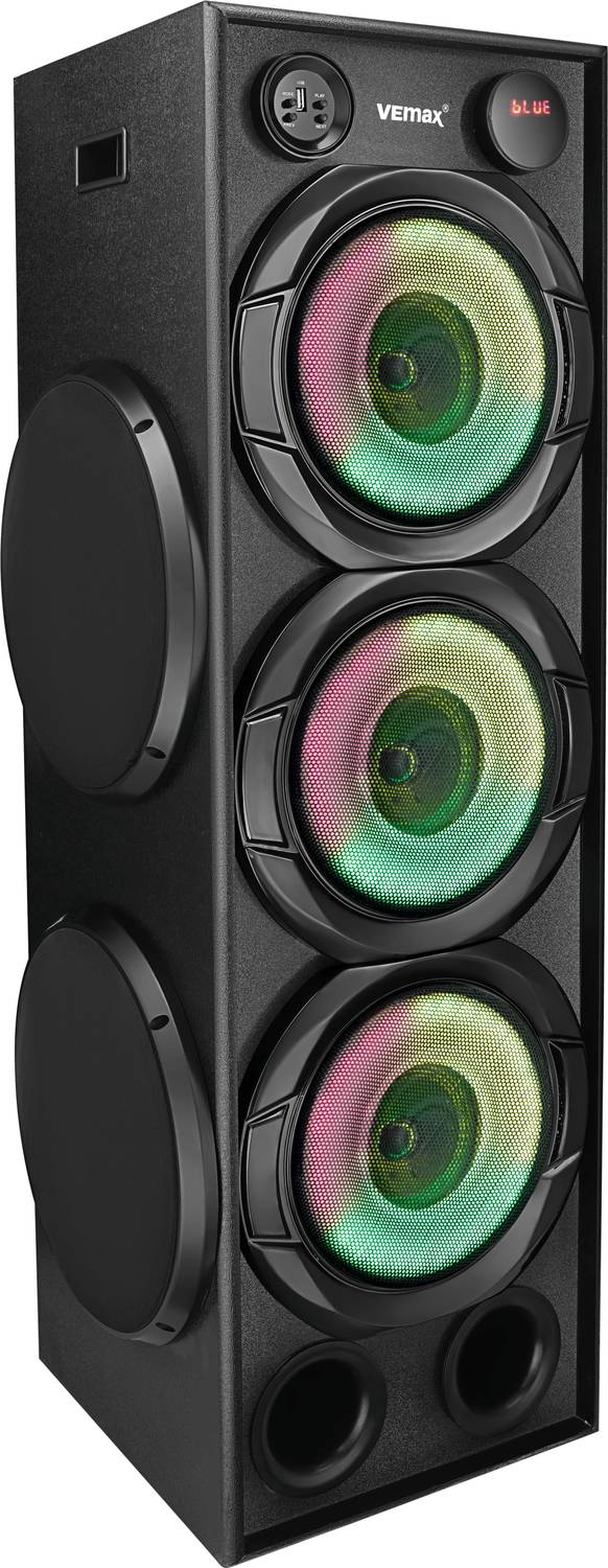 Vemax Eiffel 10 Inch Double Woofer 320W Bluetooth Speaker - Image 1