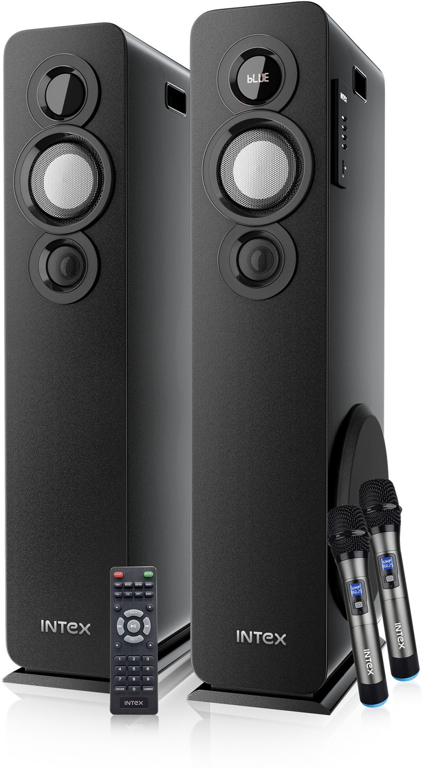 Image of Intex Multimedia TW 13501 FMUB (Dual) 140 W Bluetooth Tower Speaker