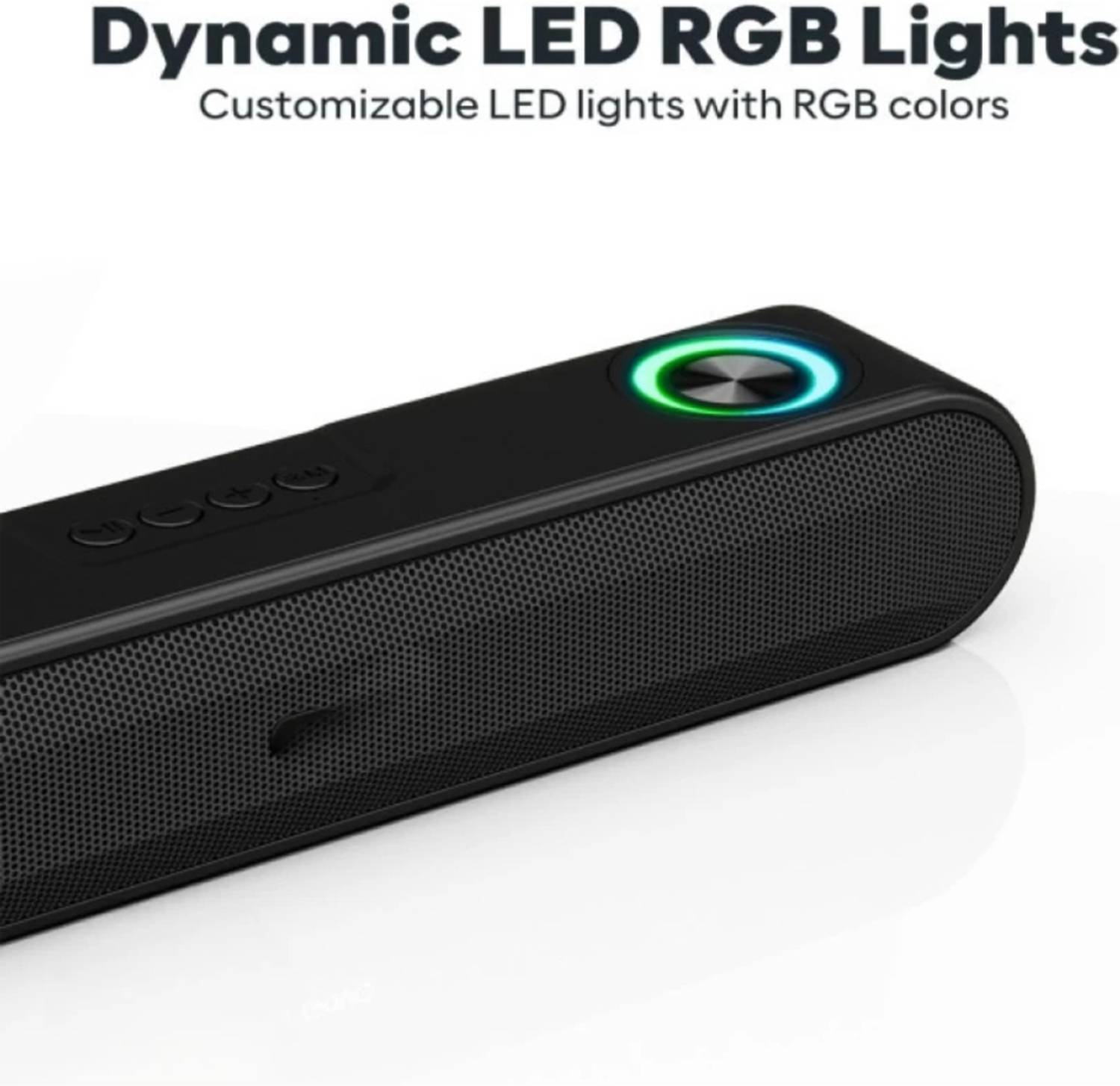 ZSIV Portable RGB Soundbar 20W Bluetooth - Image 4