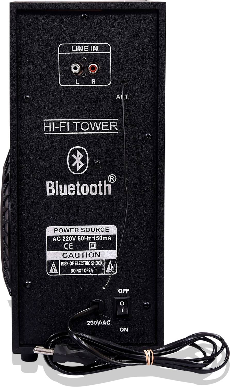 TOWER TONE Prime Pro 60W Bluetooth Tower Speaker Black - Image 5