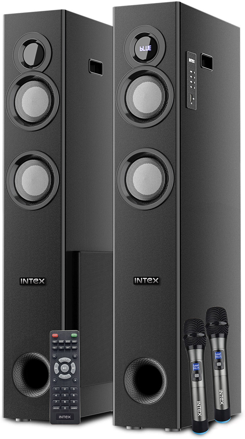 Image of Intex TW-XH 13503 FMUB (Dual) 150 W Bluetooth Tower Speaker