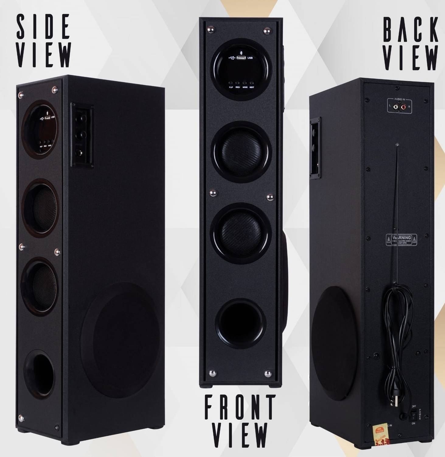 Buy Yoment HK-902 Premium bass Multimedia speaker 100 W Bluetooth Tower  Speaker Online from Flipkart.com