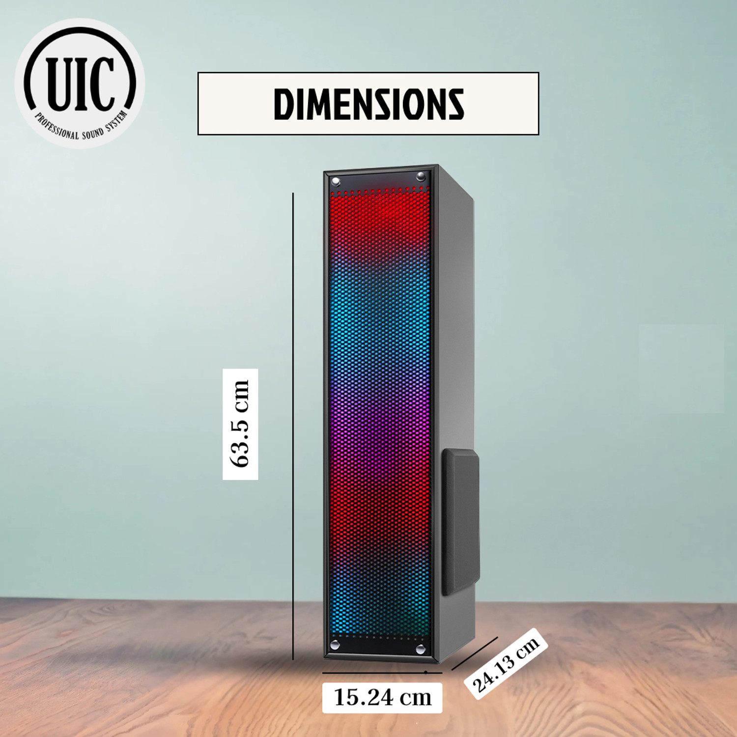 Image of UIC TWR-5202 PR 125 W Bluetooth Tower Speaker