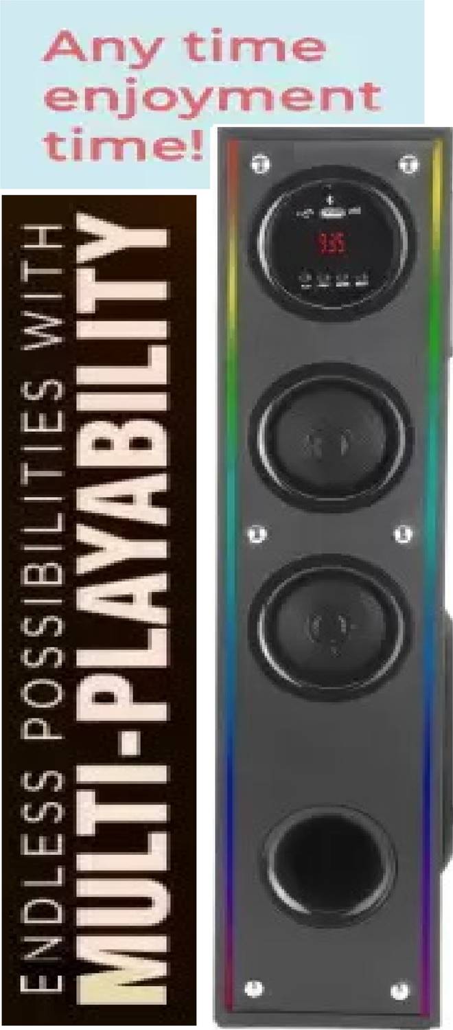 Yoment BH/85 Tower Speaker with Sub Woofer - Image 3