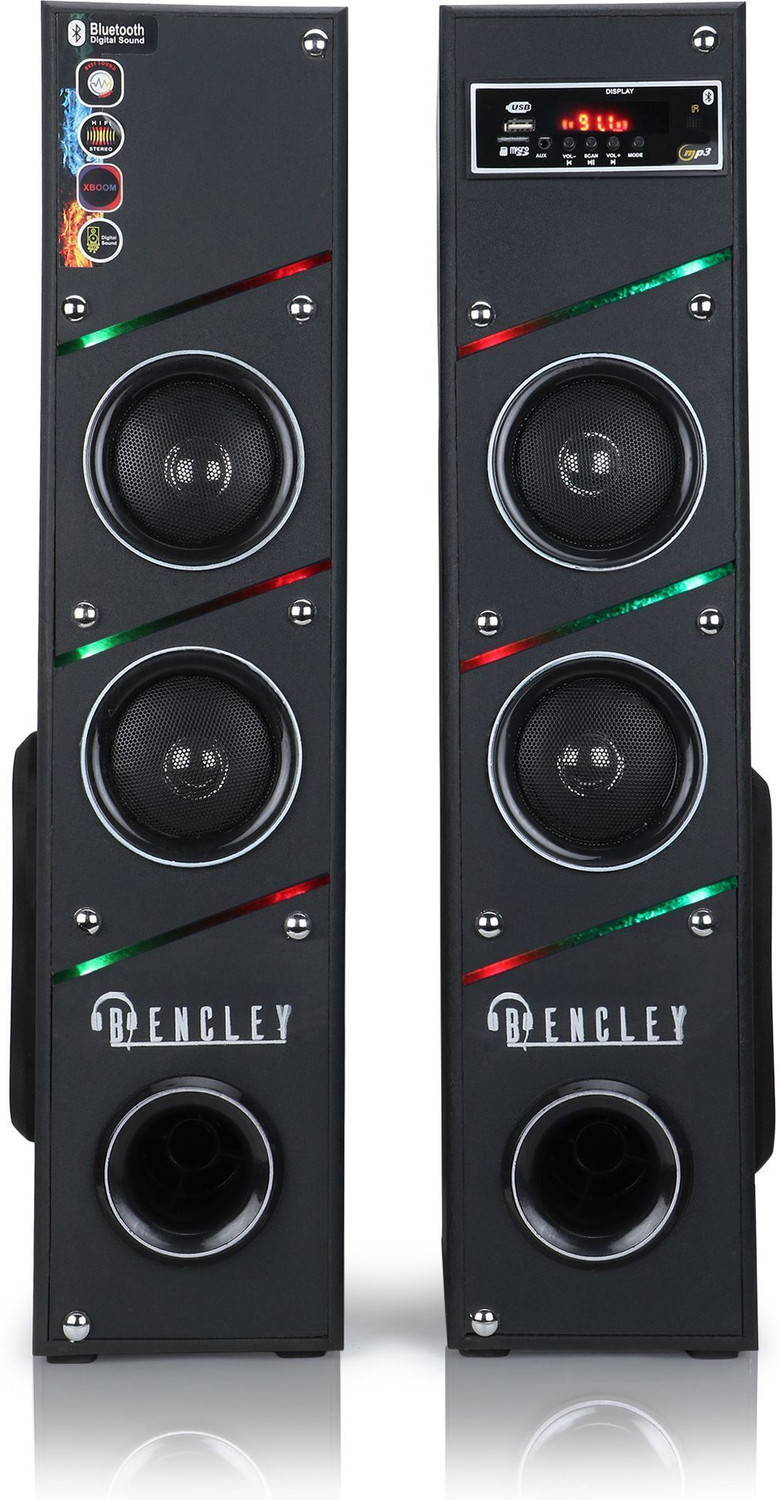 Image of Bencley HDT-03 PRO Double Tower 125 W Bluetooth Tower Speaker