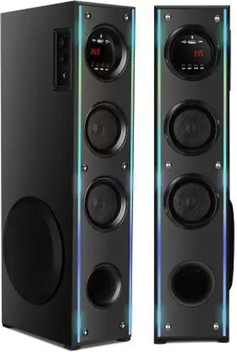 Image of Yoment Dj Multimedia Tower Speaker Dj System Home Speaker 100 W Bluetooth Tower Speaker
