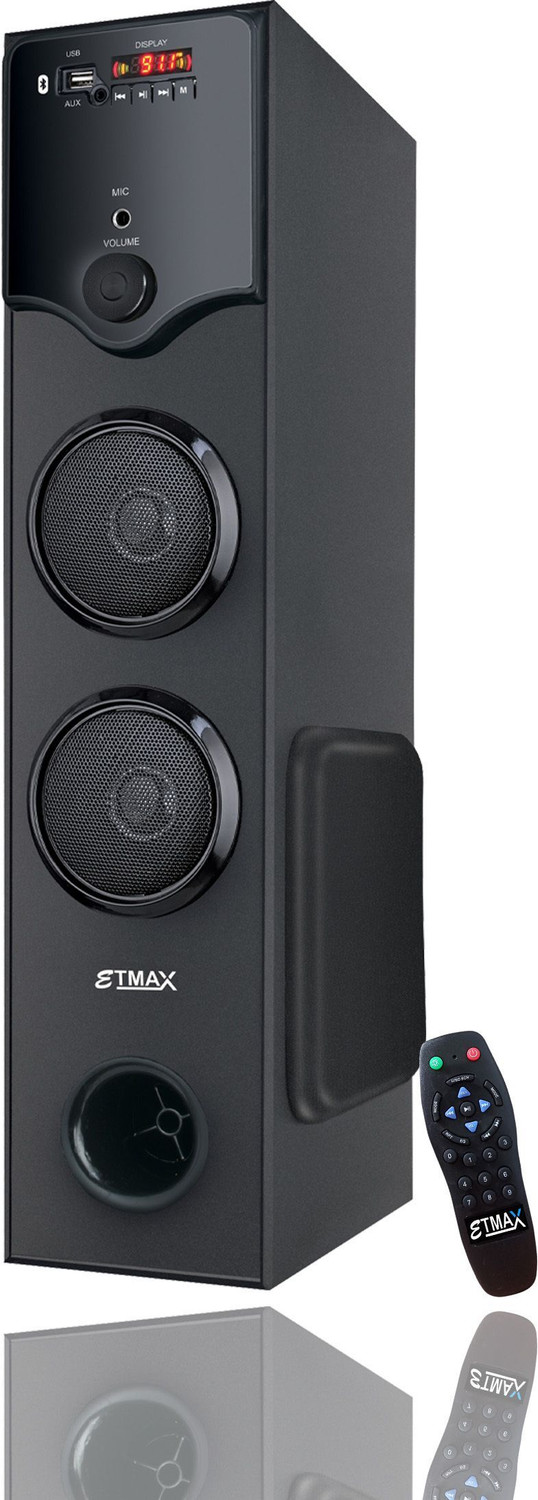 Image of etmax ZALLWA PRO 100W Party Tower Speaker 100 W Bluetooth Tower Speaker